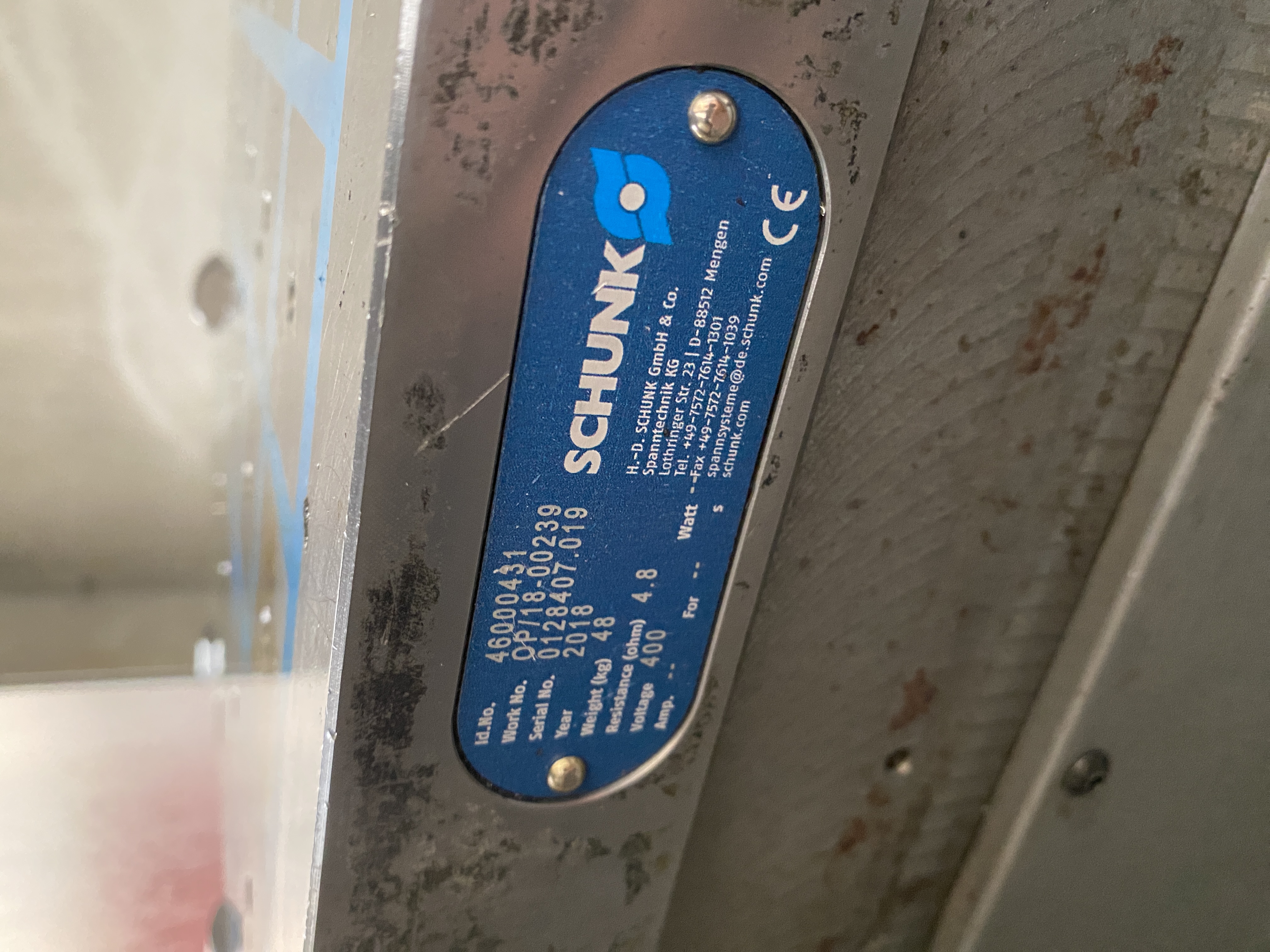 PIANI MAGNETICI SCHUNK in vendita - foto 2