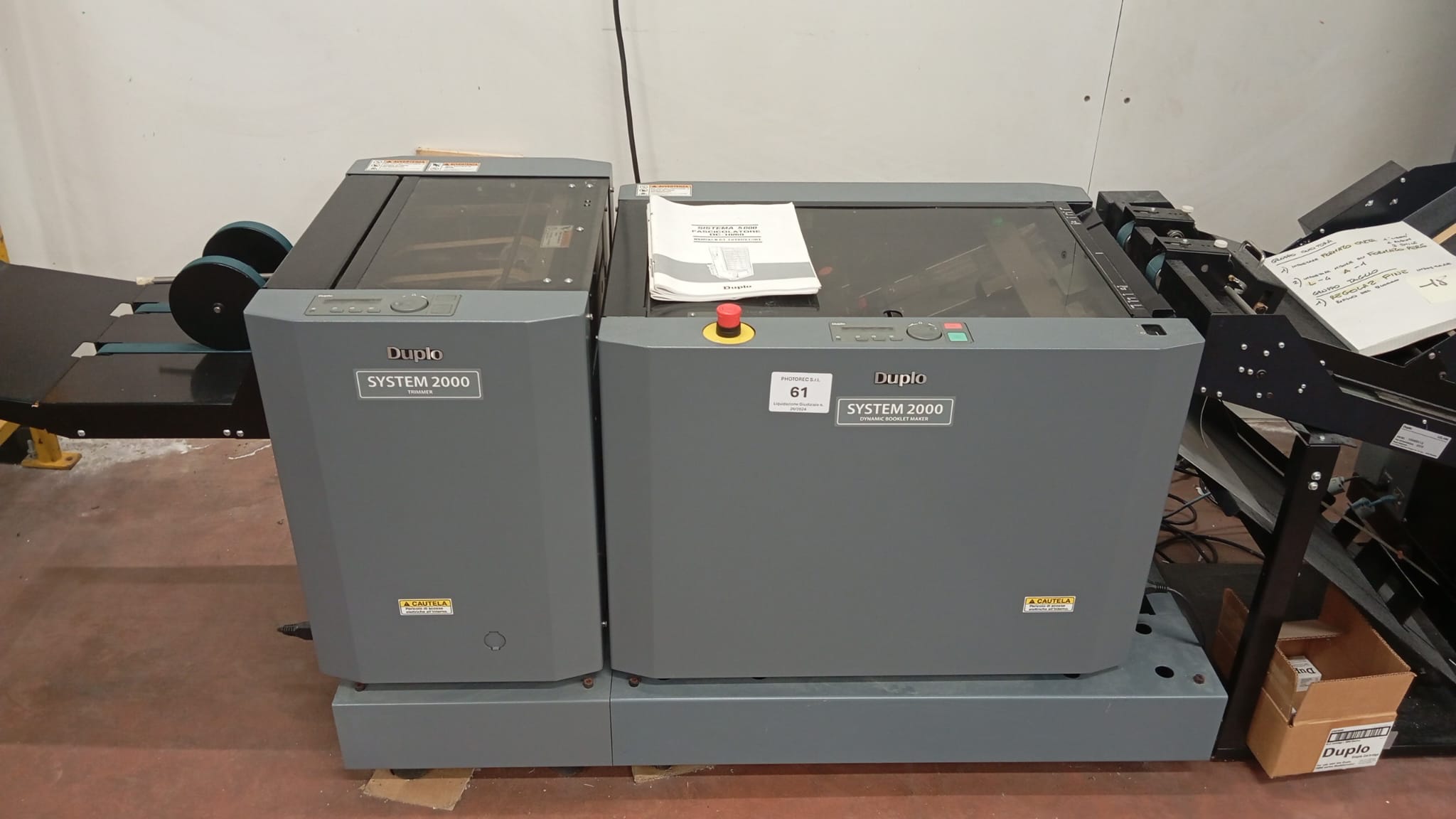CUCITRICE DUPLO SYSTEM 2000 in vendita - foto 3