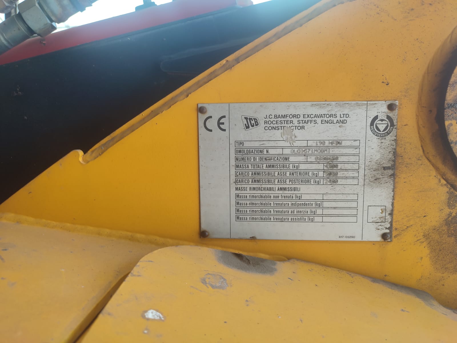 Minipala JCB 190 HF in vendita - foto 3