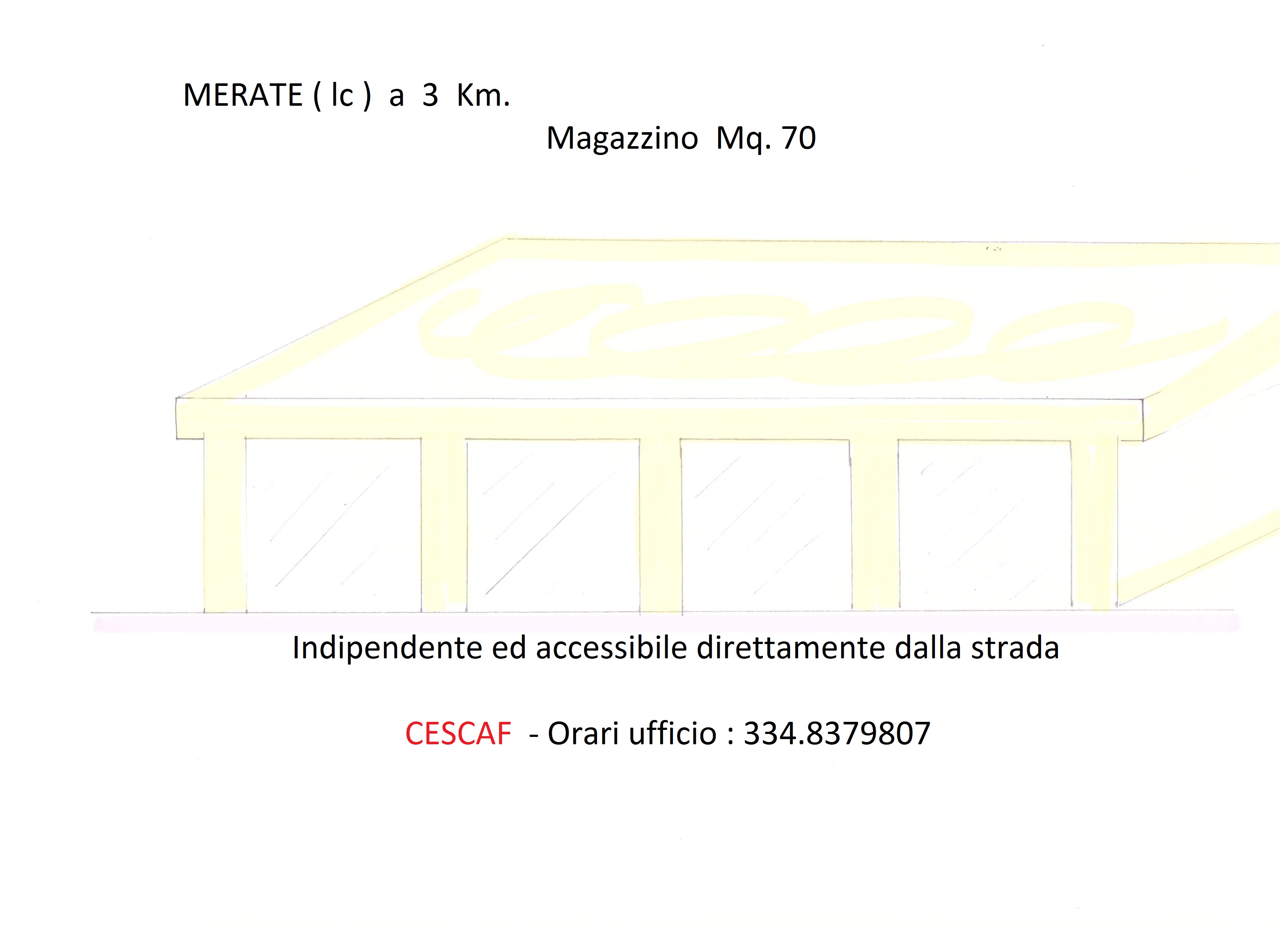 Locali deposito in vendita