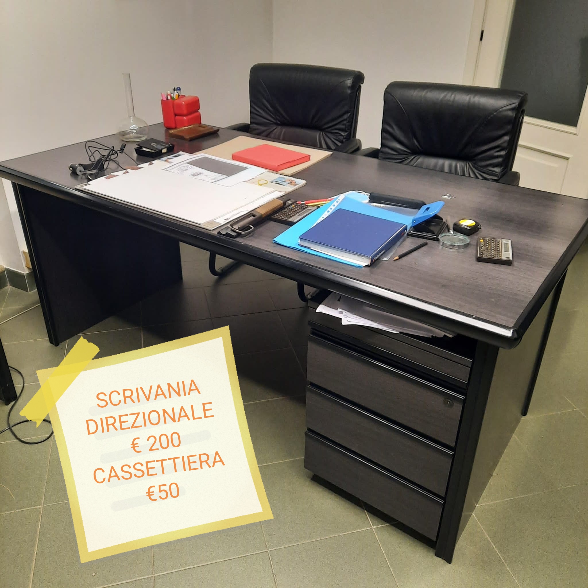 ARREDO COMPLETO UFFICIO DIREZIONALE in vendita - foto 6