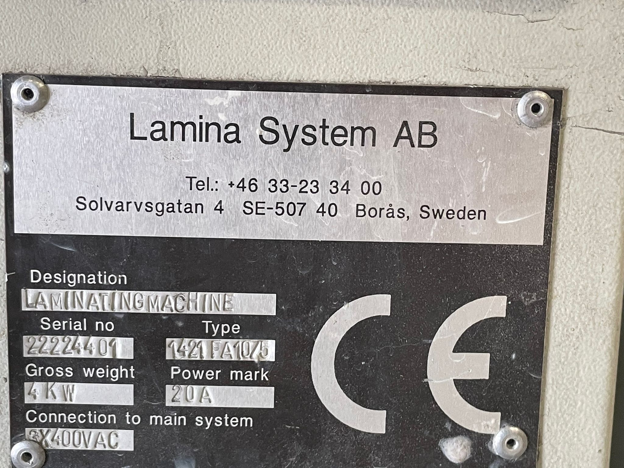 Accoppiatrice LAMINA FA FORMATO 120x160 in vendita - foto 4