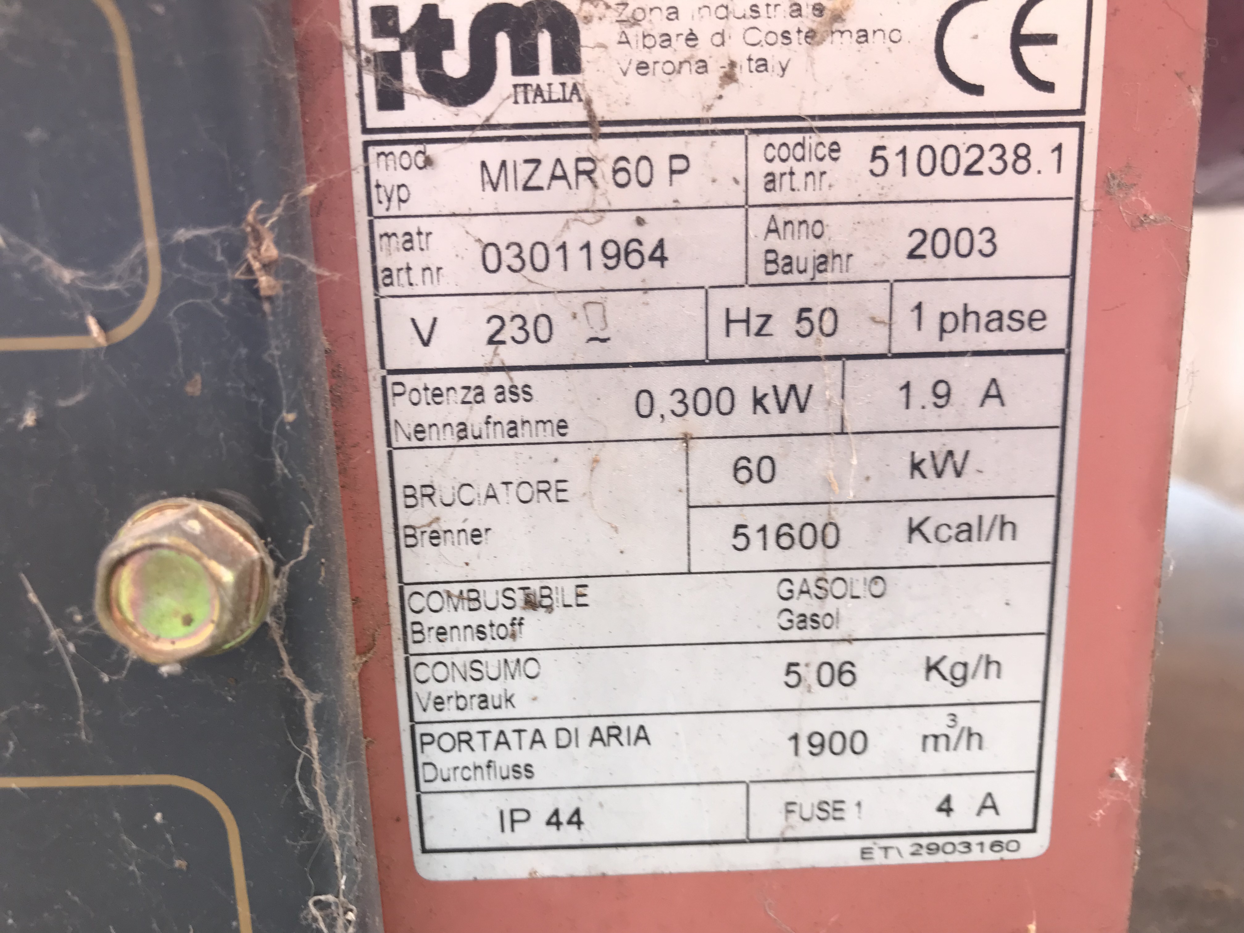 Produttore aria calda a gasolio in vendita - foto 3