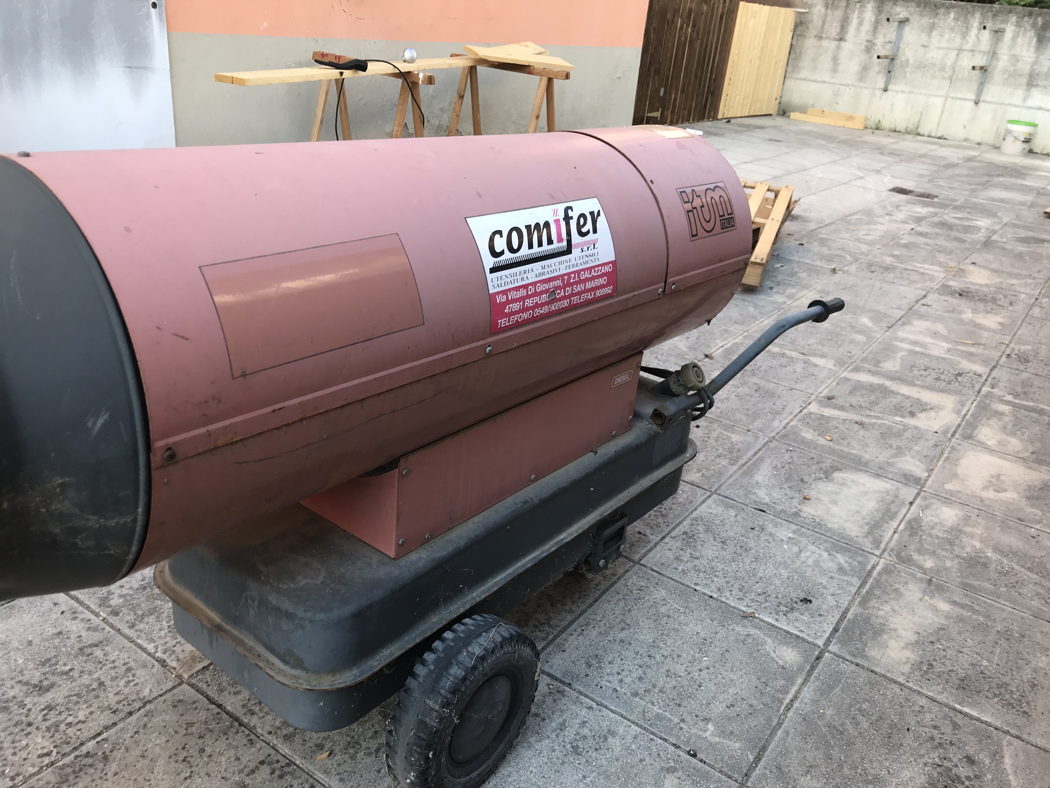 Produttore aria calda a gasolio in vendita - foto 6