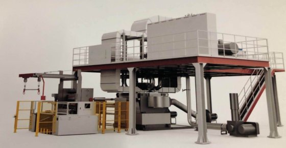 Linea di produzione di filtri melt-blown da 1600 mm in vendita - foto 1