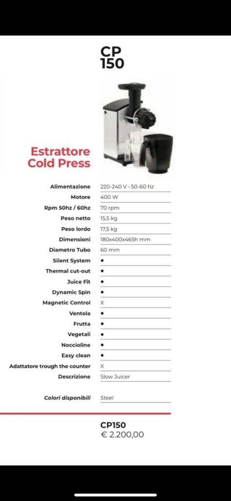 Estrattore frutta in vendita - foto 2