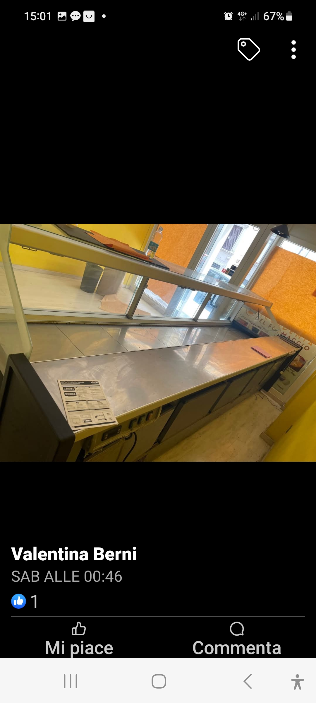 Banco frigo c espositore per alimenti  in vendita - foto 2