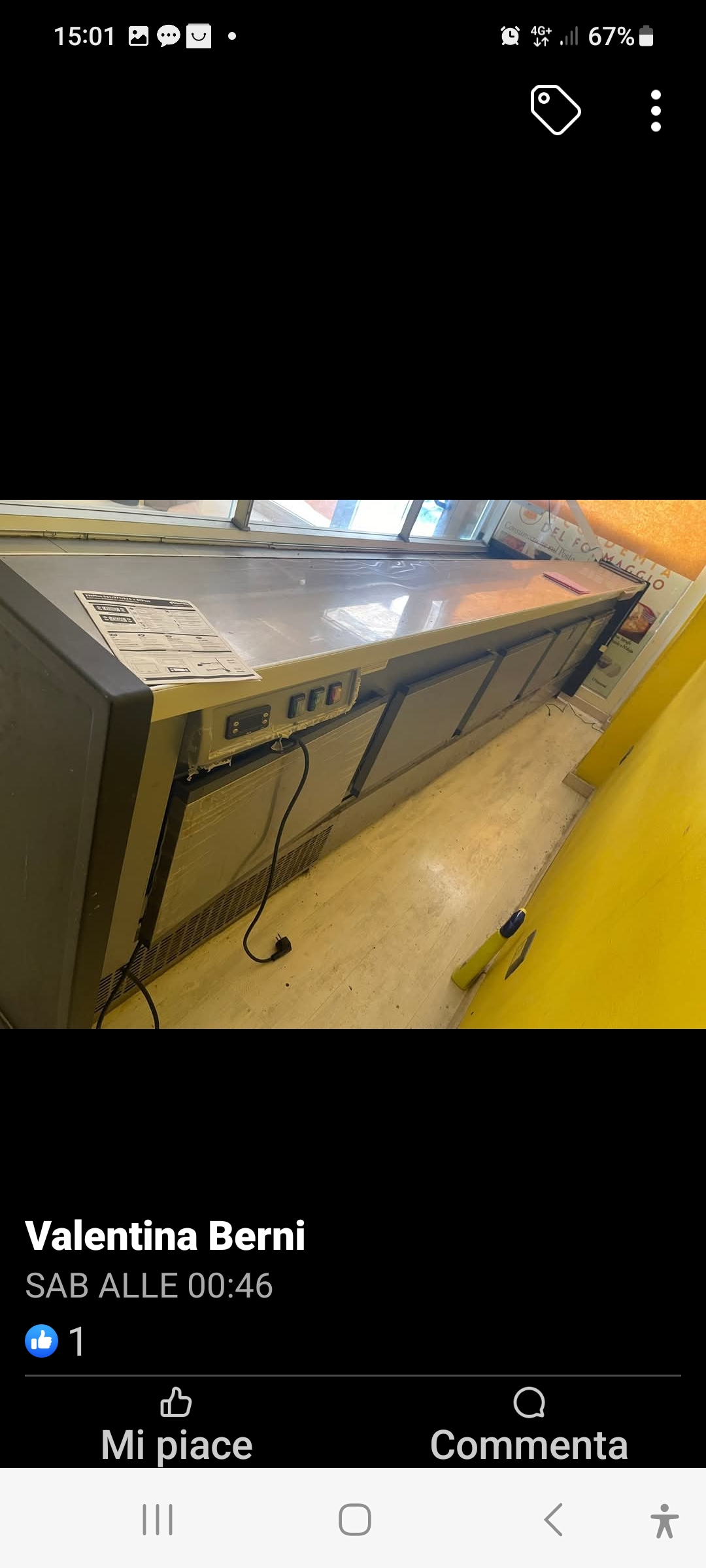Banco frigo c espositore per alimenti  in vendita - foto 7