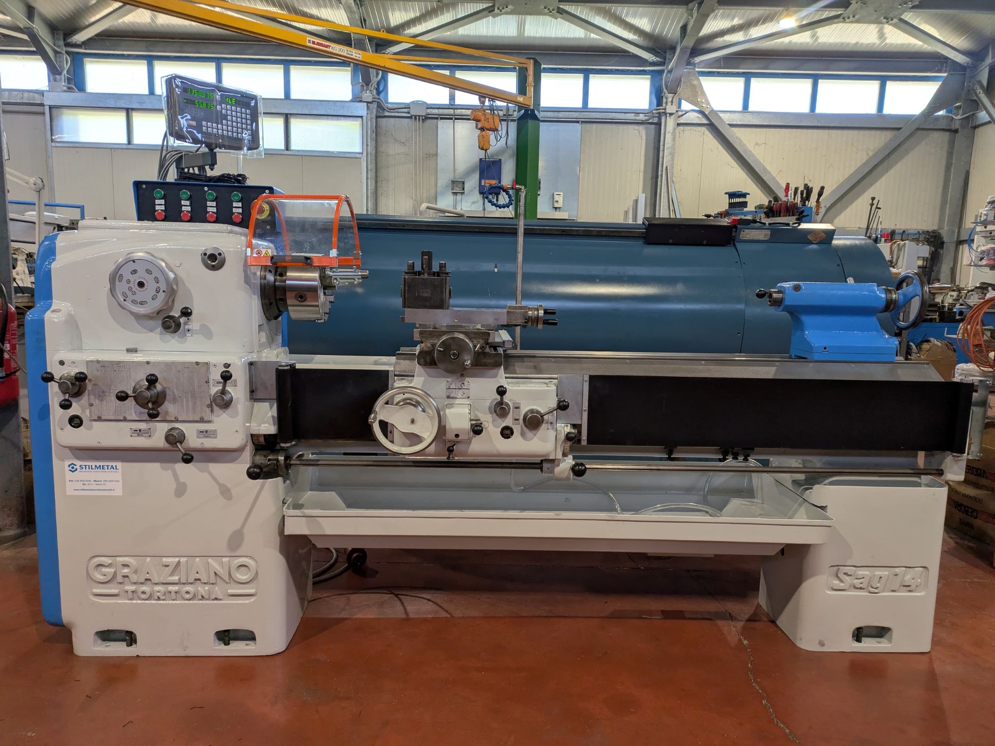 TORNIO PARALLELO GRAZIANO SAG 14 X 1500 in vendita - foto 1