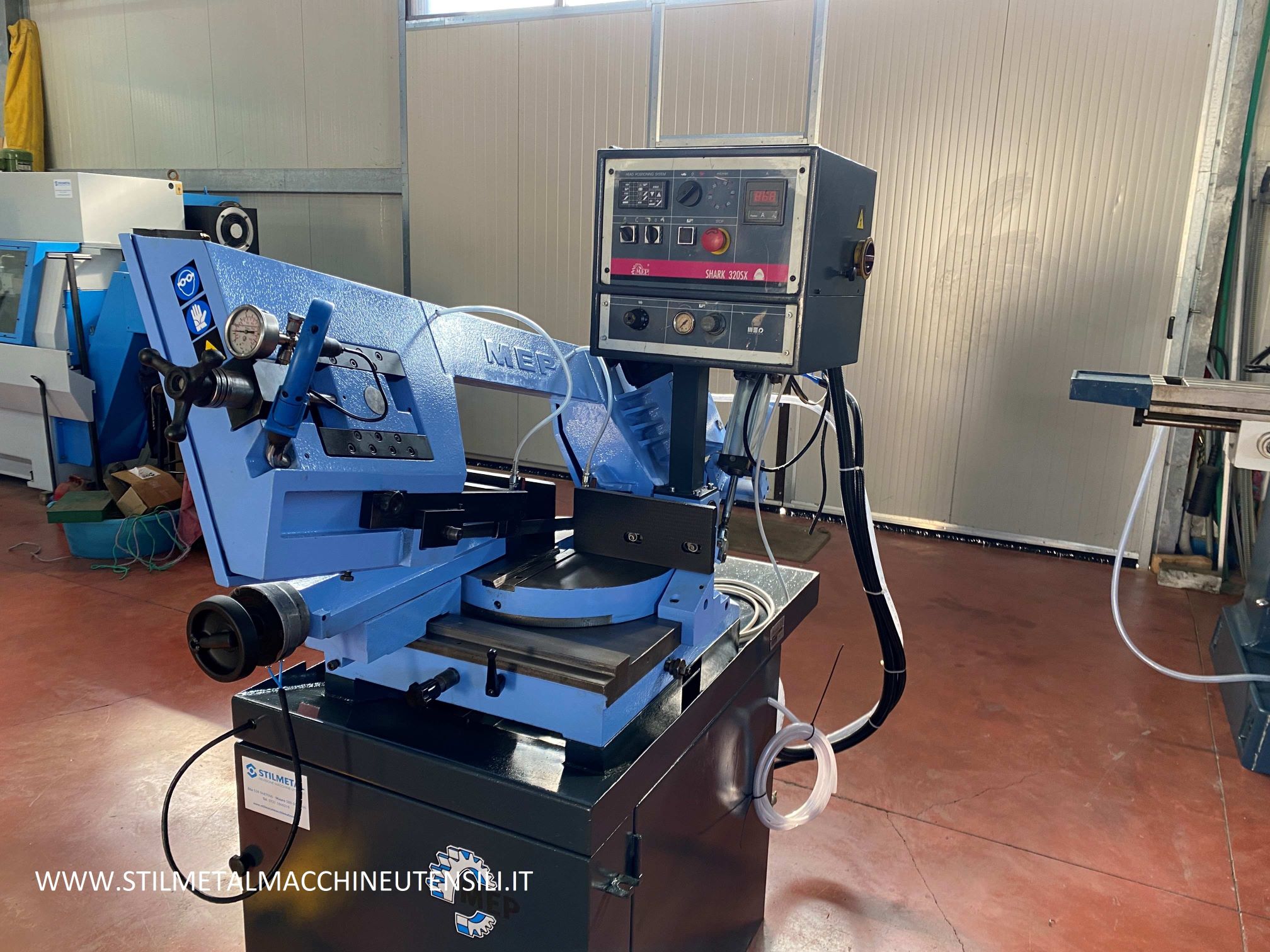 SEGATRICE SEMIAUTOMATICA MEP SHARK 320 SXI in vendita - foto 3