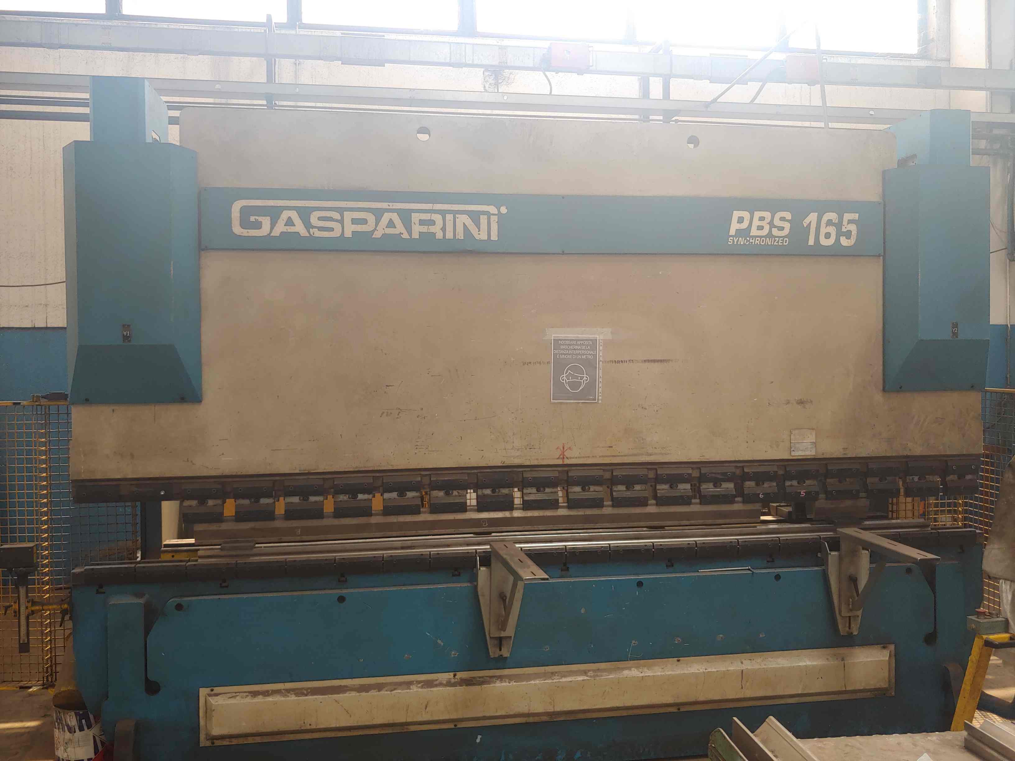 PRESSA PIEGATRICE GASPARINI PBS 165/4000 CE in vendita - foto 3