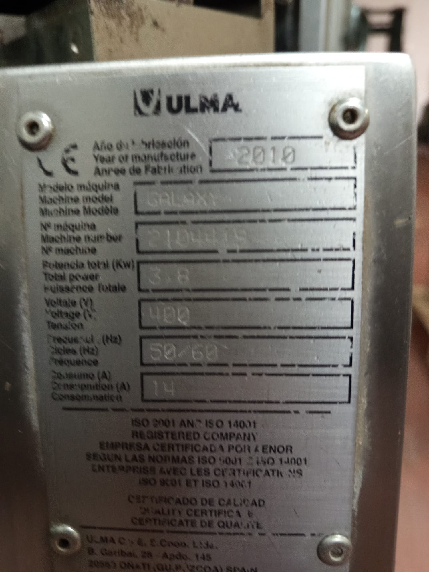 CONFEZIONATRICE ULMA in vendita - foto 2