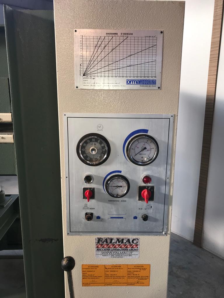 PG828 - 1105  Pressa a piani caldi marca Orma  in vendita - foto 6