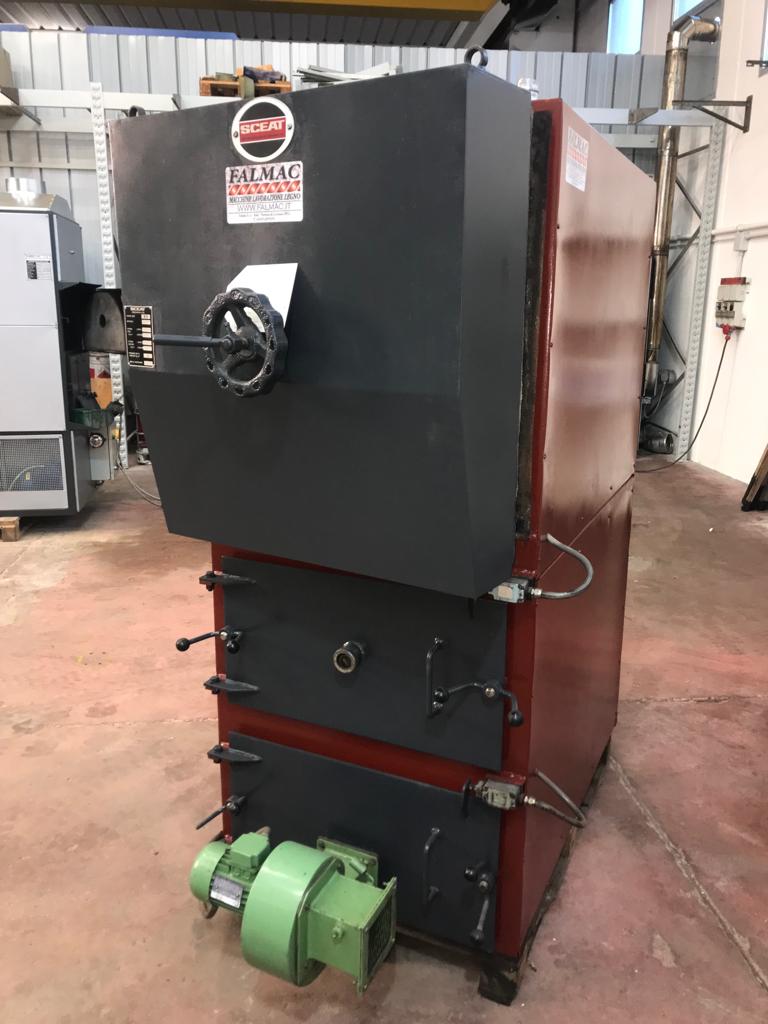 BO852 - 1130  Caldaia a legna o a gasolio marca Sceat  in vendita - foto 1