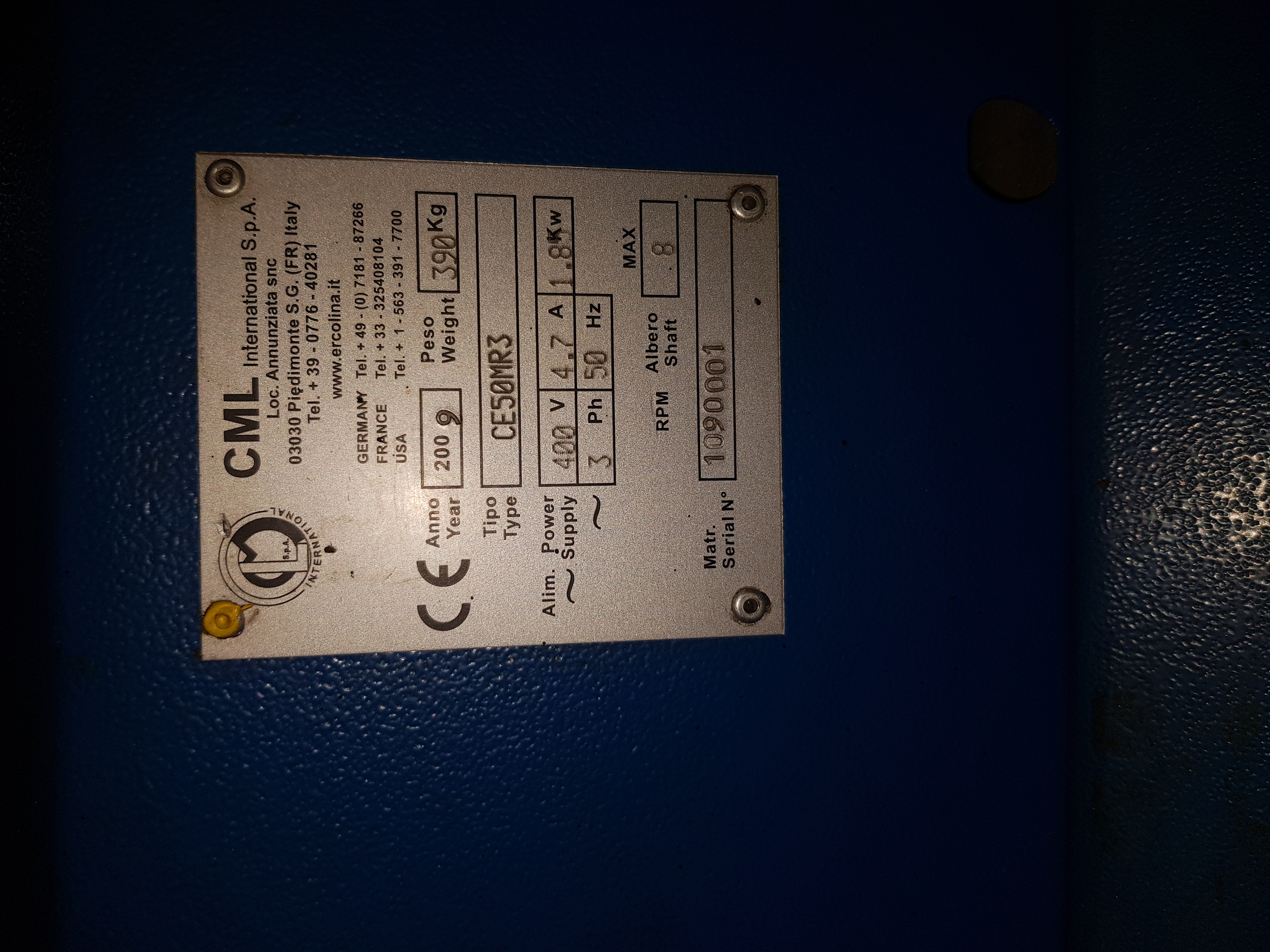 Curvatrice Ercolina CE50MR3 in vendita - foto 4