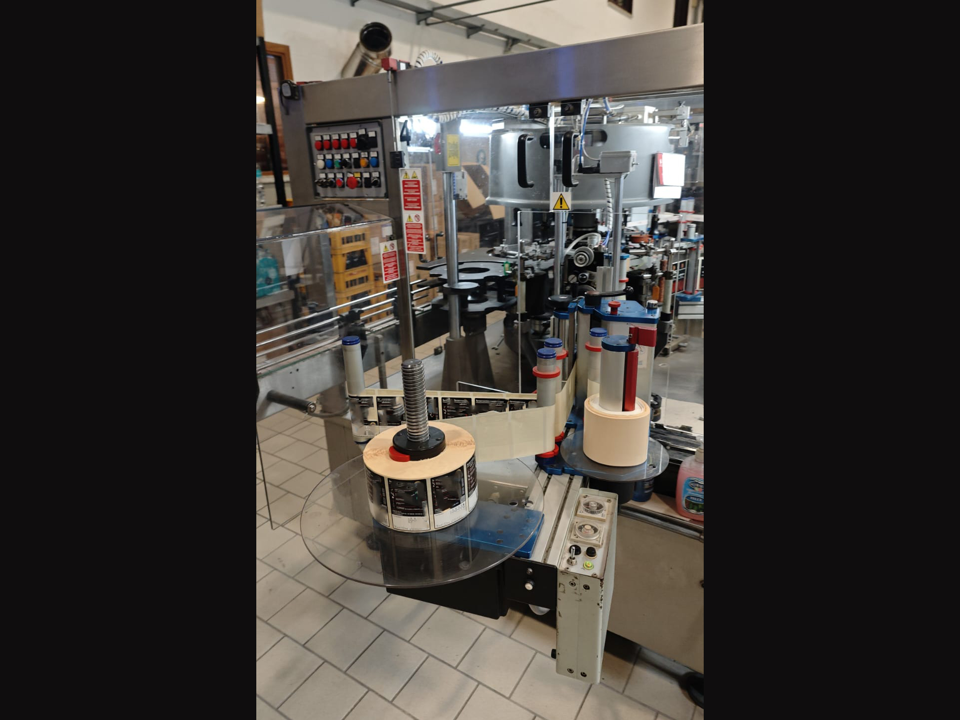 ET222 Etichettatrice usata PE Master M  6000 bph  in vendita - foto 3