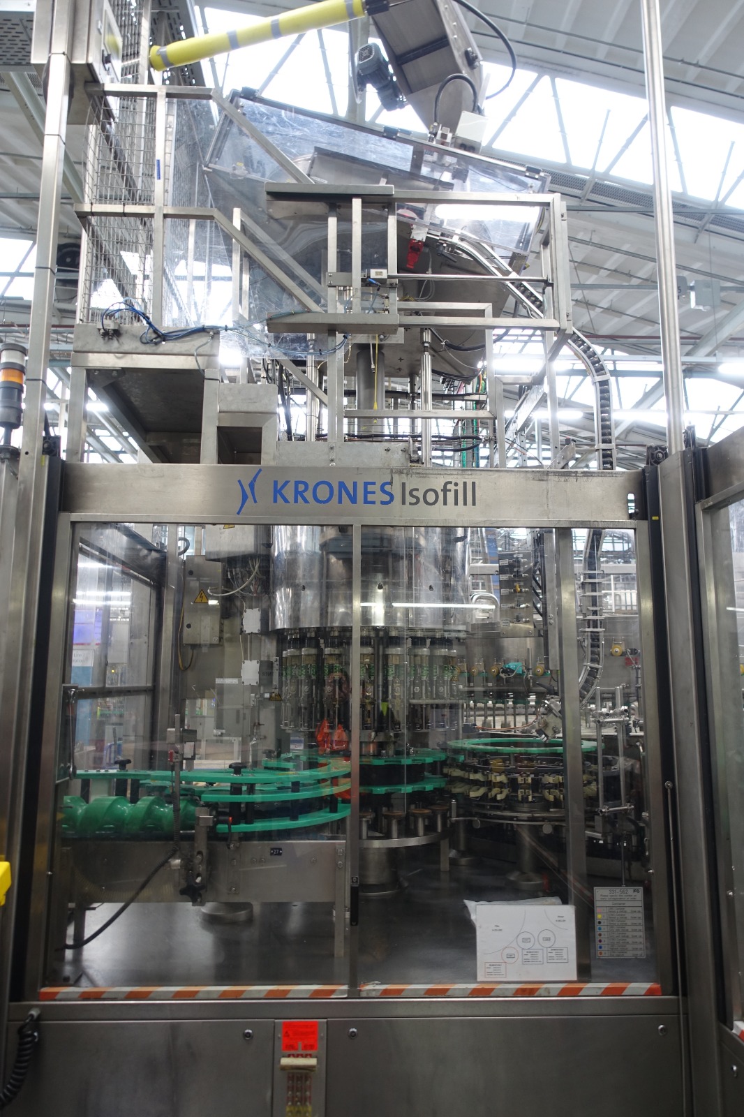 LC632 Linea di riemp. distillati in vetro usata  KRONES in vendita - foto 4