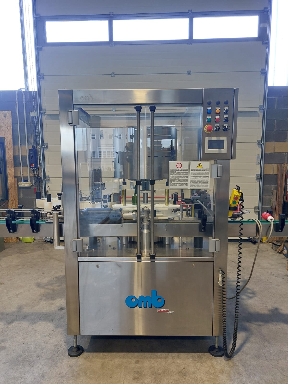 ET251 Etichettatrice OMB usata 4 teste 3000 bph in vendita - foto 1
