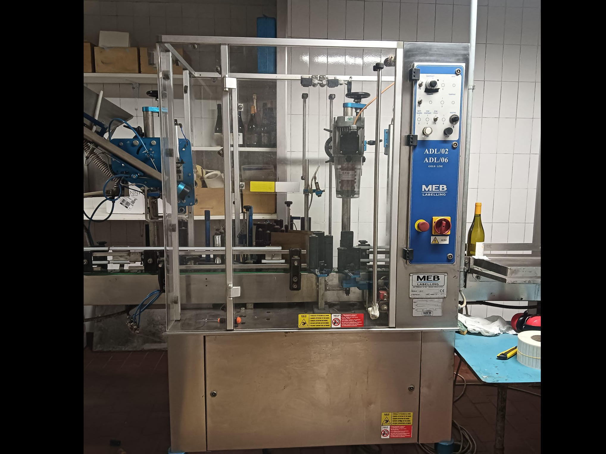 ET221 Etichettatrice usata MEB 1500 bph  in vendita - foto 1
