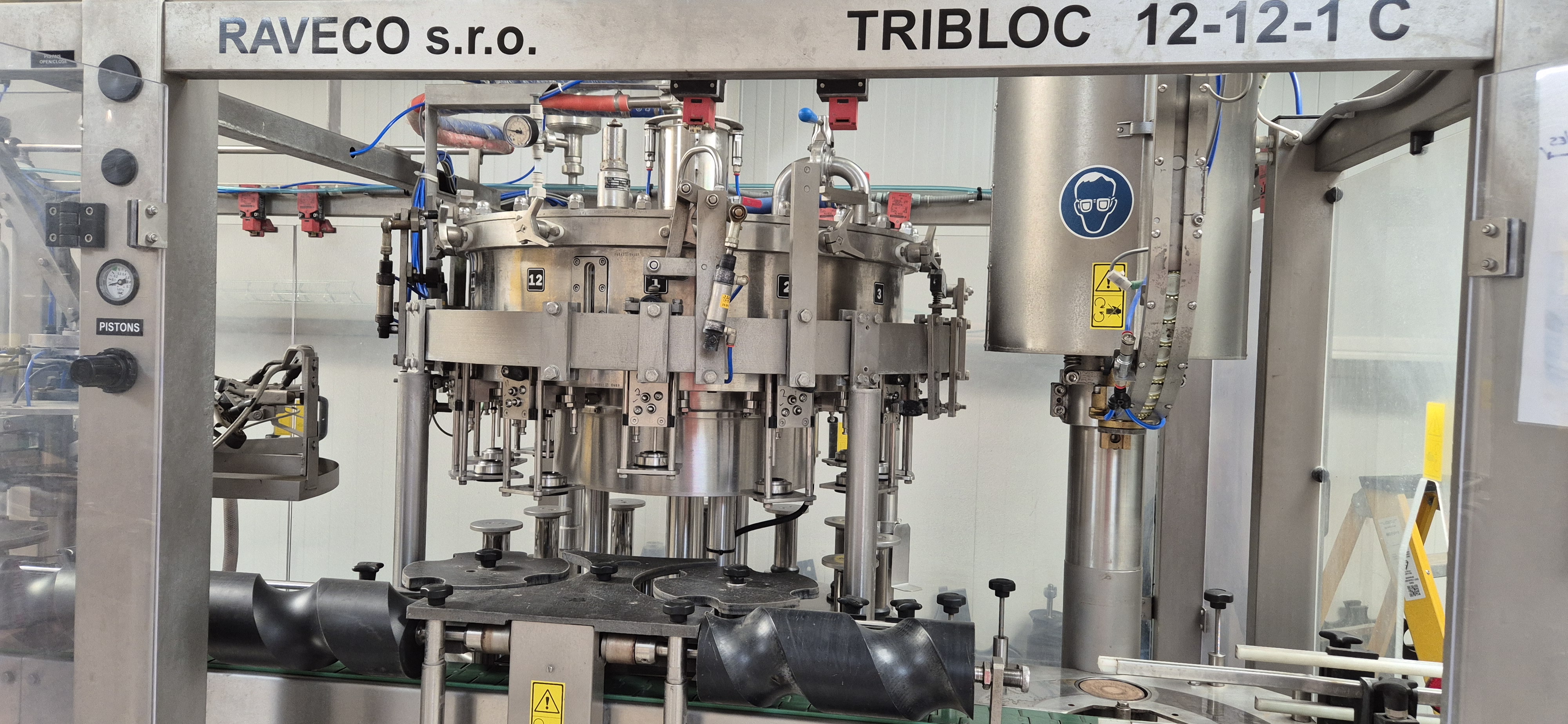 M330 Triblocco usato Raveco 12-12-1 - 2500 bott/ora in vendita - foto 5