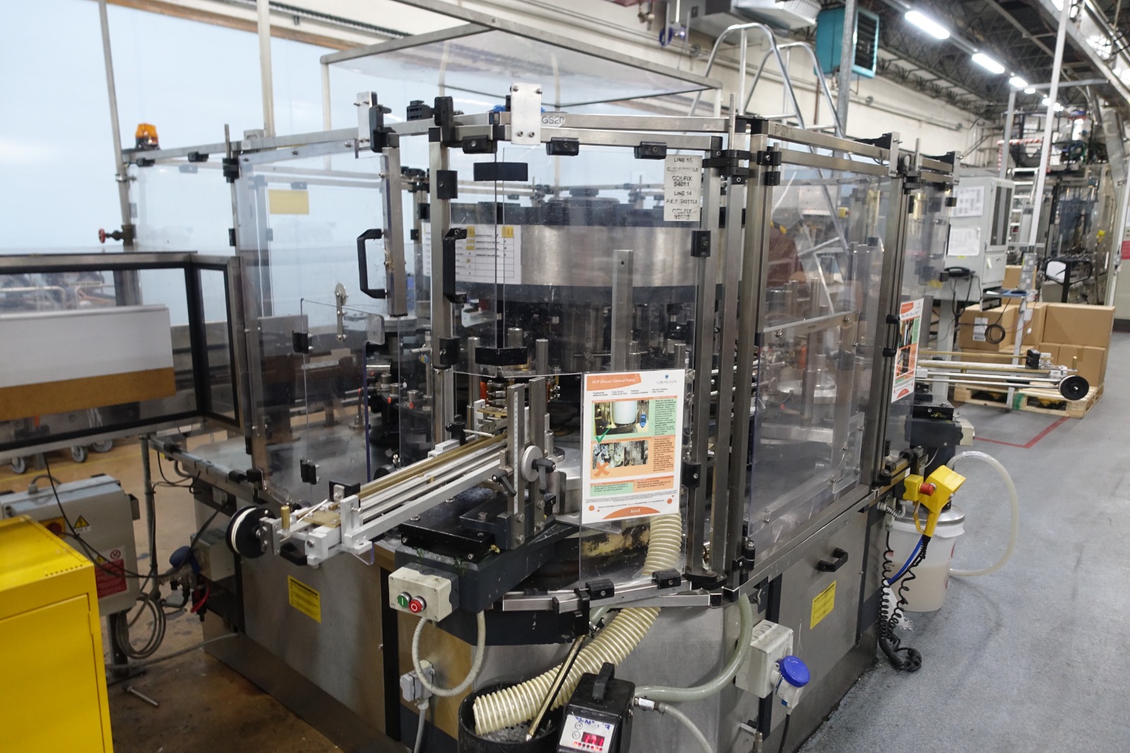 LC635 Linea di riemp. usata STORK x distillati in vetro in vendita - foto 5