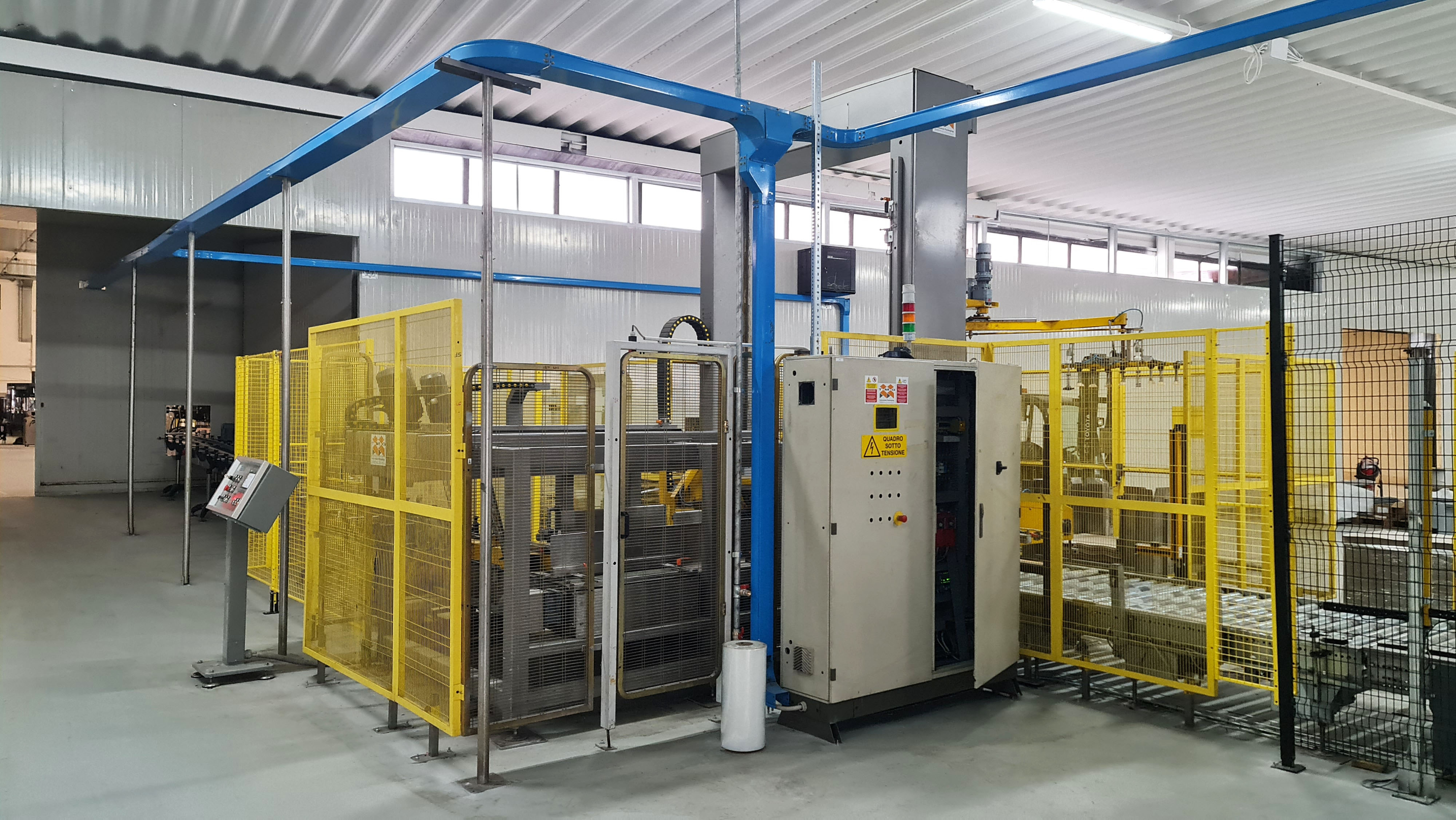 PAL61 Palletizzatore usato TMG Strio 2S1- 14000 BPH in vendita - foto 1