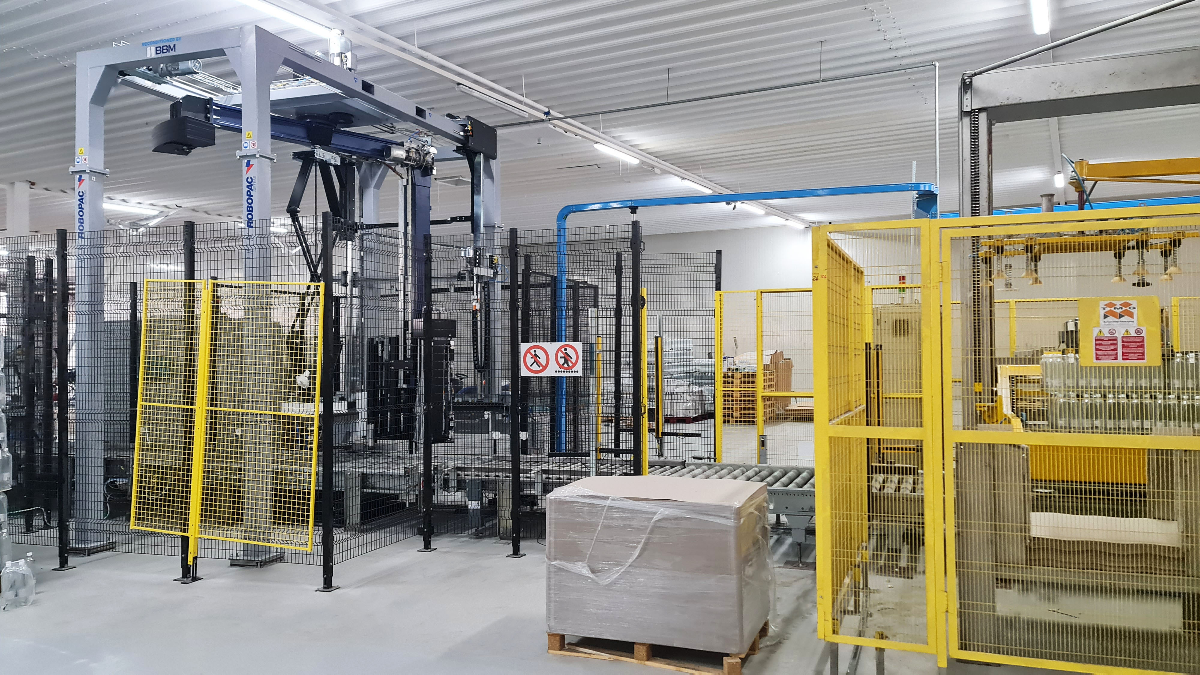 PAL61 Palletizzatore usato TMG Strio 2S1- 14000 BPH in vendita - foto 3
