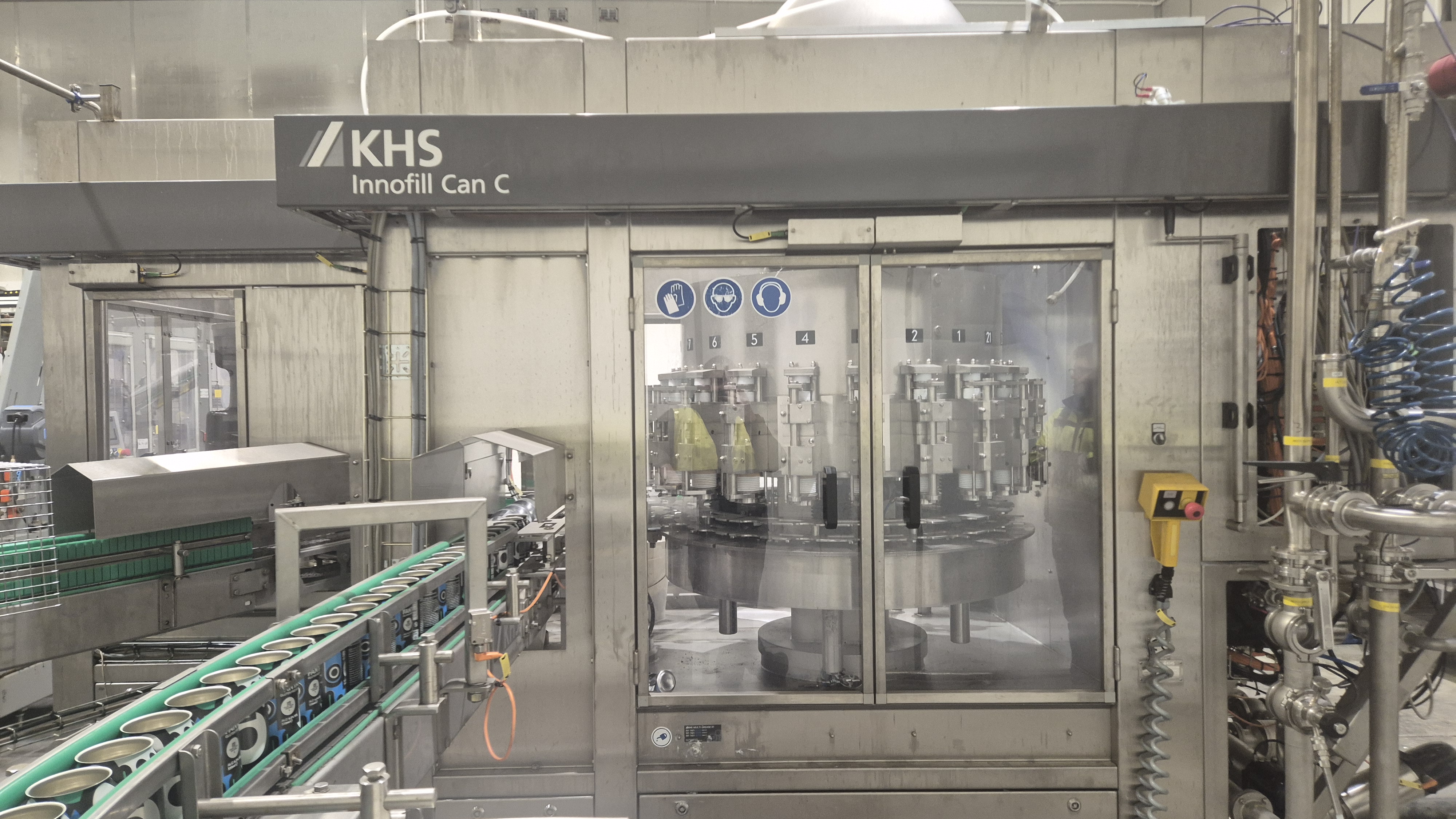 LC636 Linea riempim. lattine KHS usata 16000 CPH  in vendita - foto 7