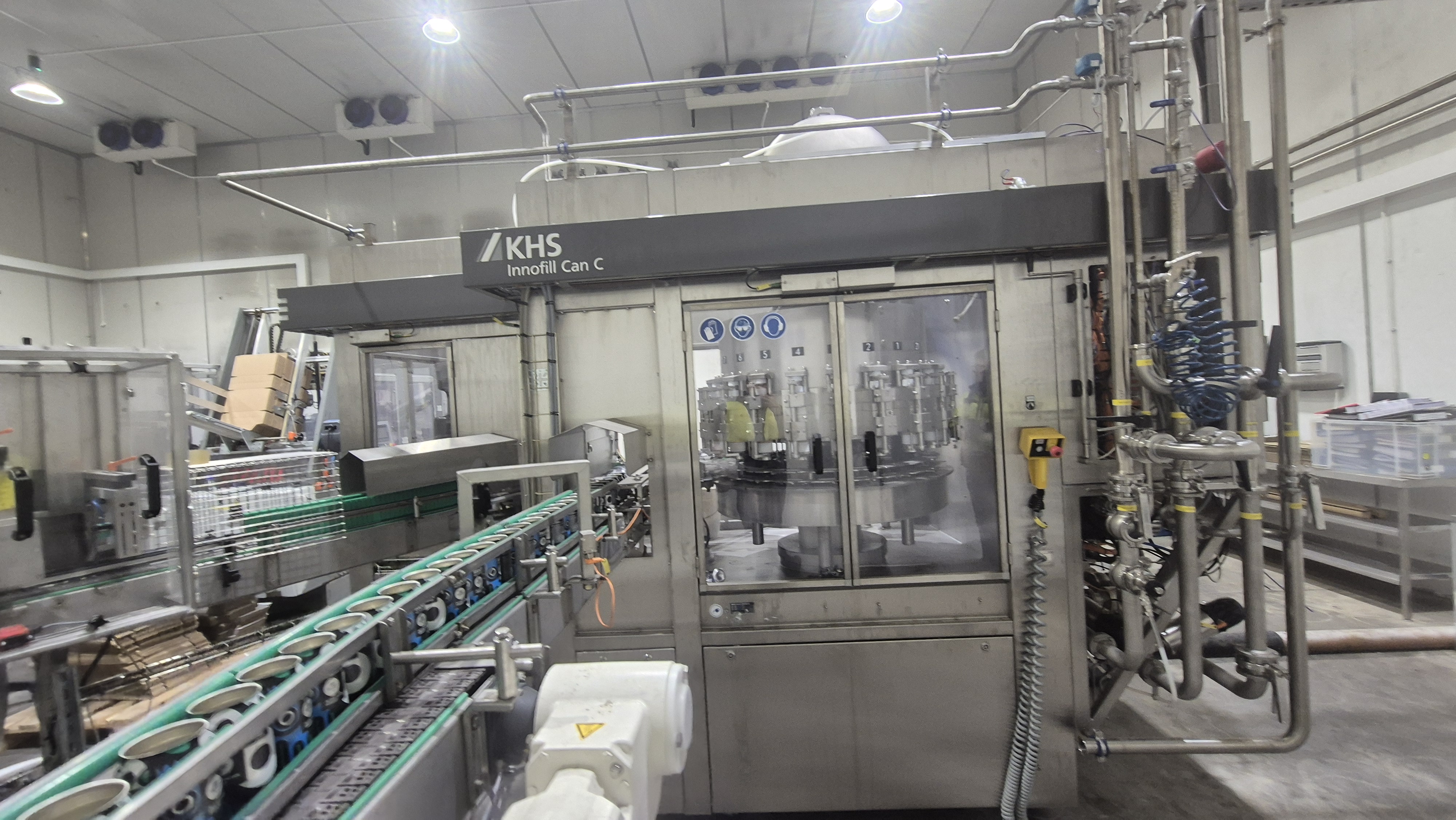 LC636 Linea riempim. lattine KHS usata 16000 CPH  in vendita - foto 8