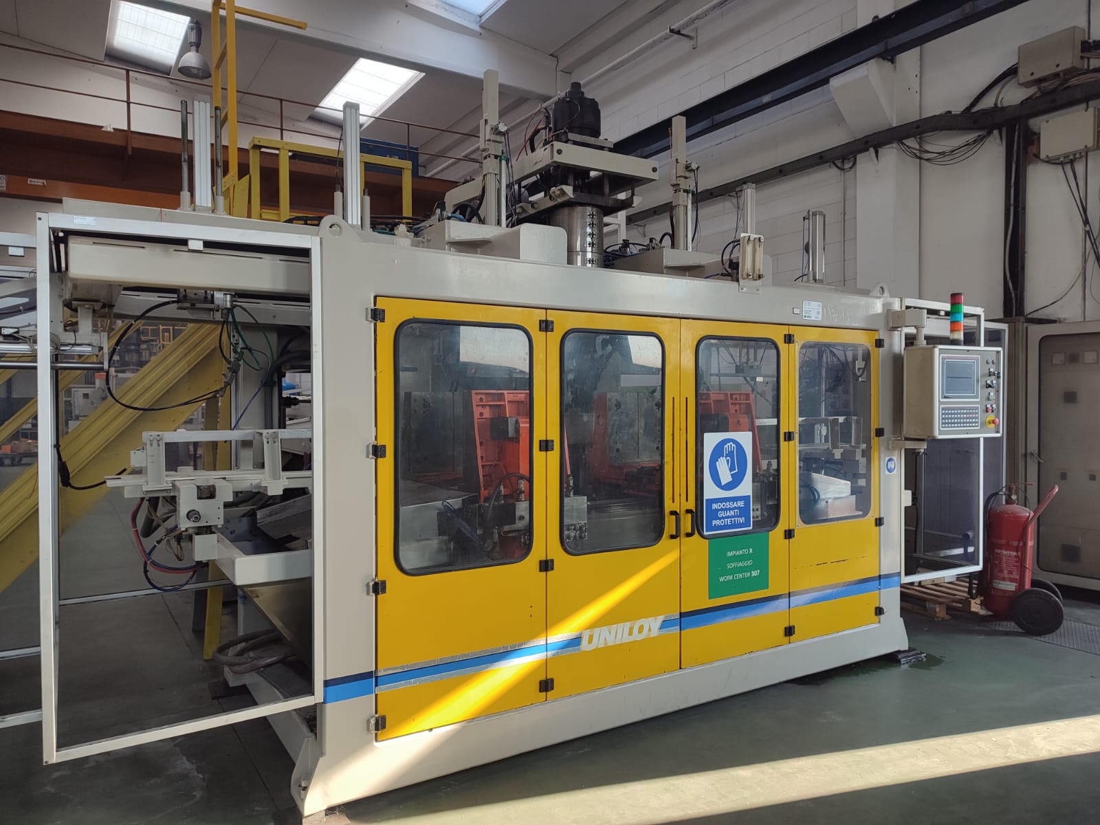 SO126 Soffiatrice usata HDPE per 10 L 300 bph  in vendita - foto 8