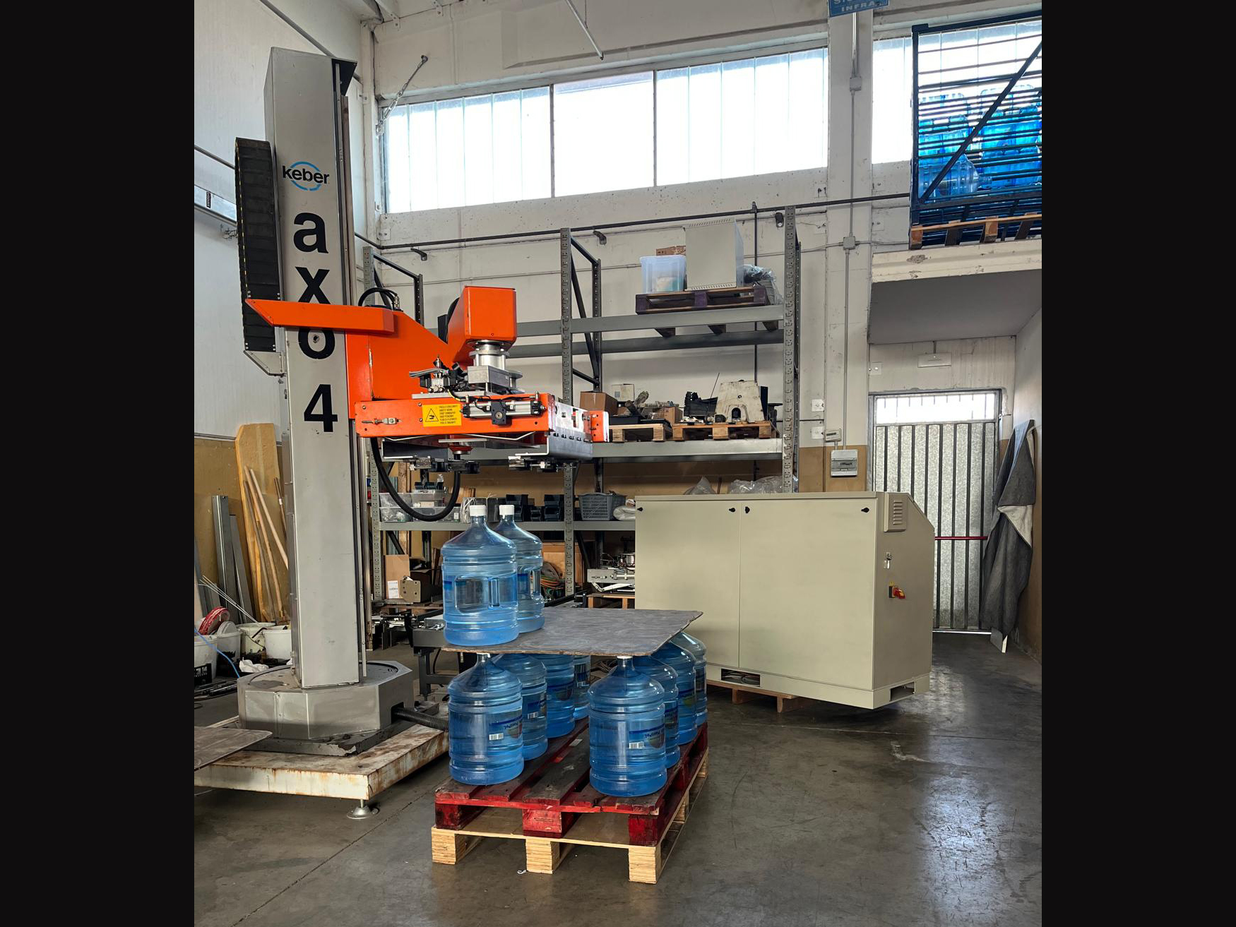 PAL48 Pallettizzatore usato KEBER AXO4 700 bph  in vendita - foto 1