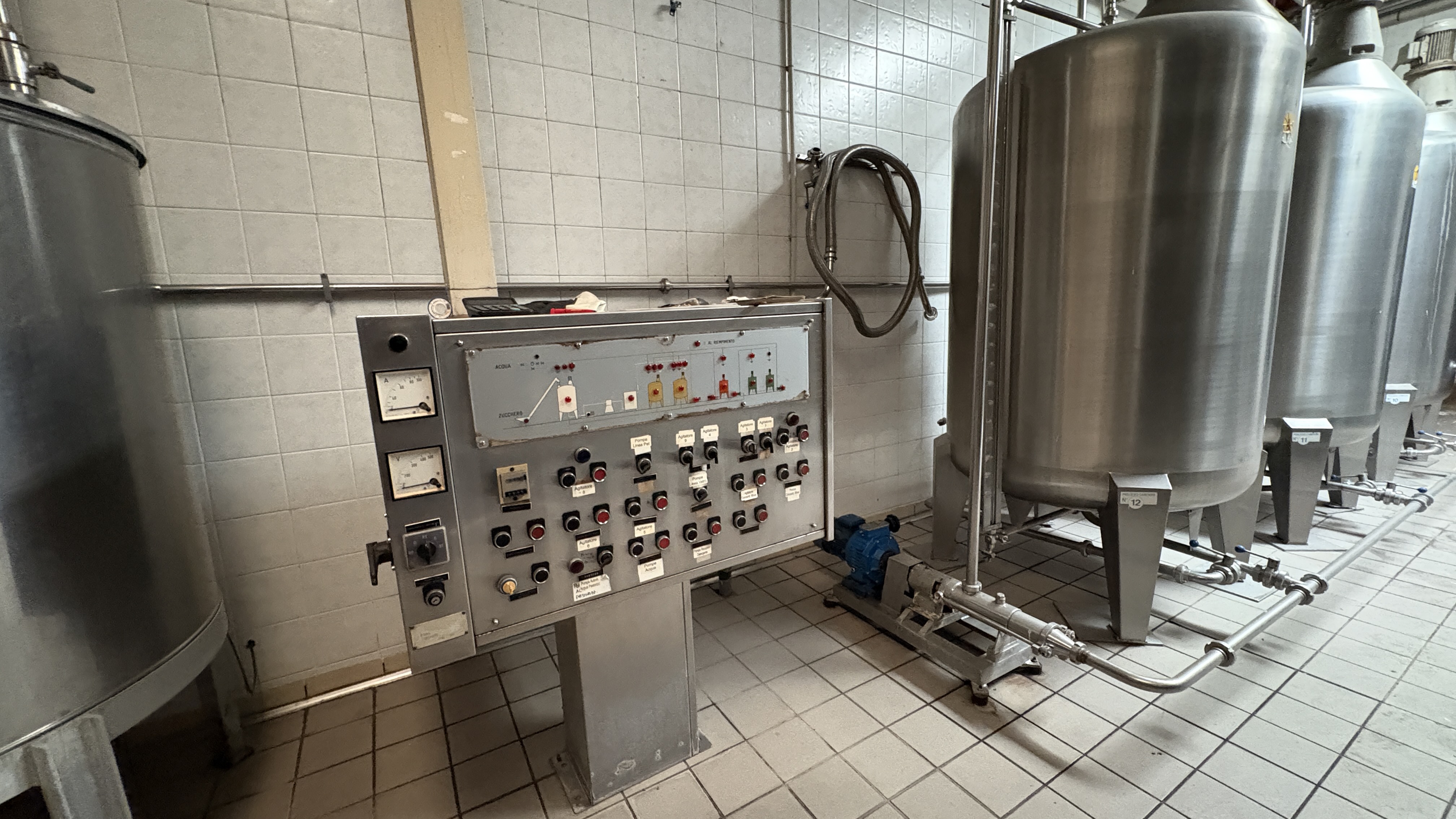 SAL11 Sala sciroppi usata + pastorizzatore Alfa Laval  in vendita - foto 7