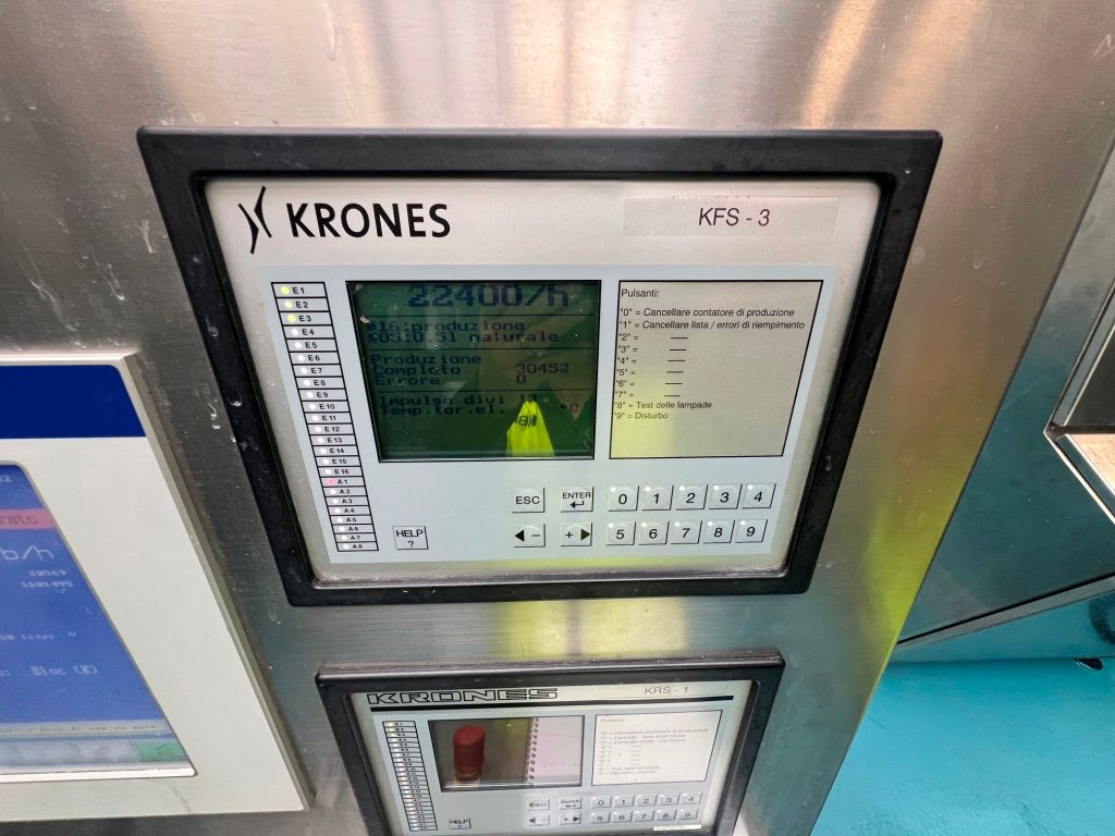 M316 Triblocco KRONES usato acqua frizzante 25000 BPH in vendita - foto 7