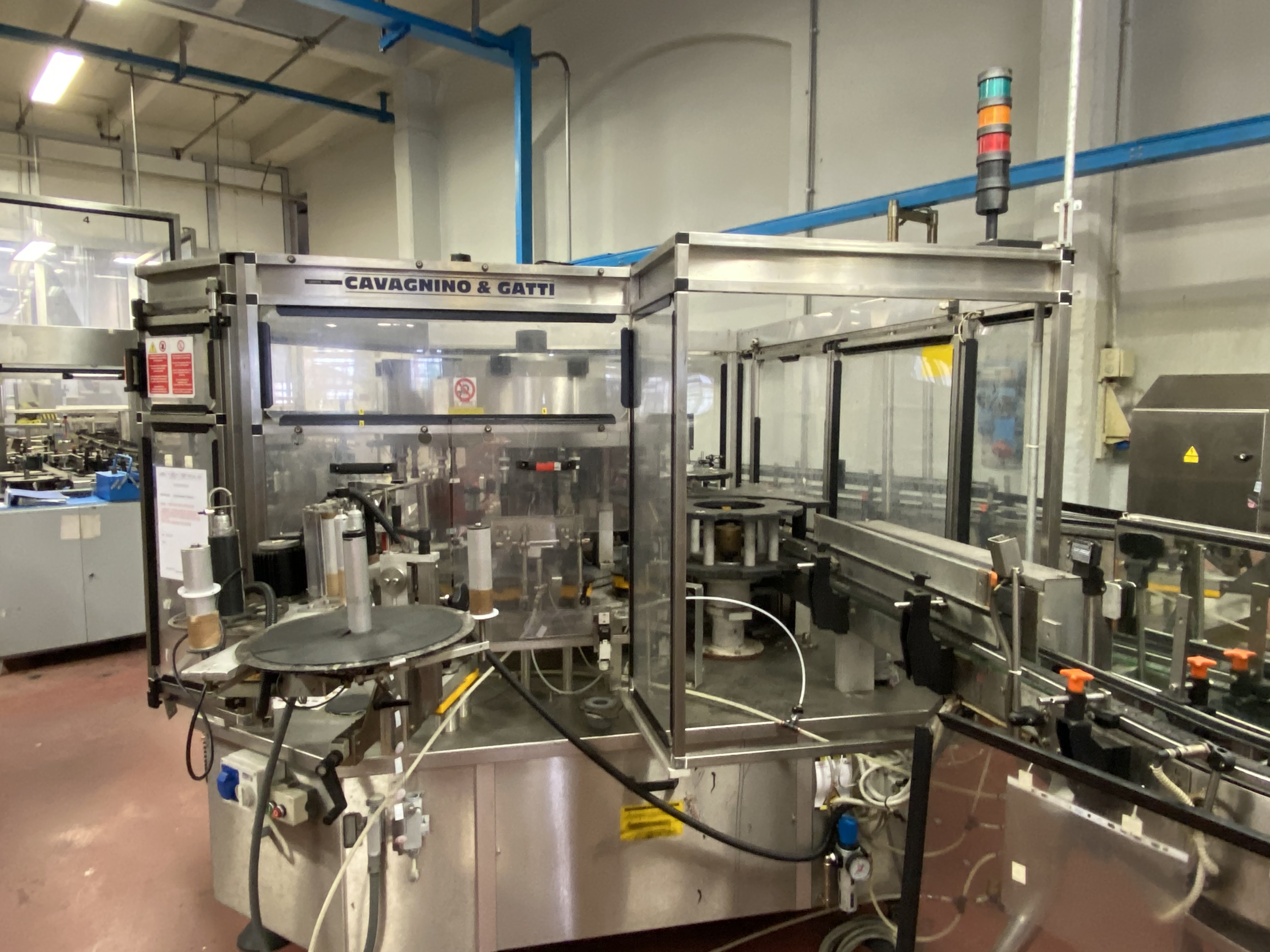 ET225 Etichettatrice usata Cavagnino&Gatti 7000 bph  in vendita - foto 1