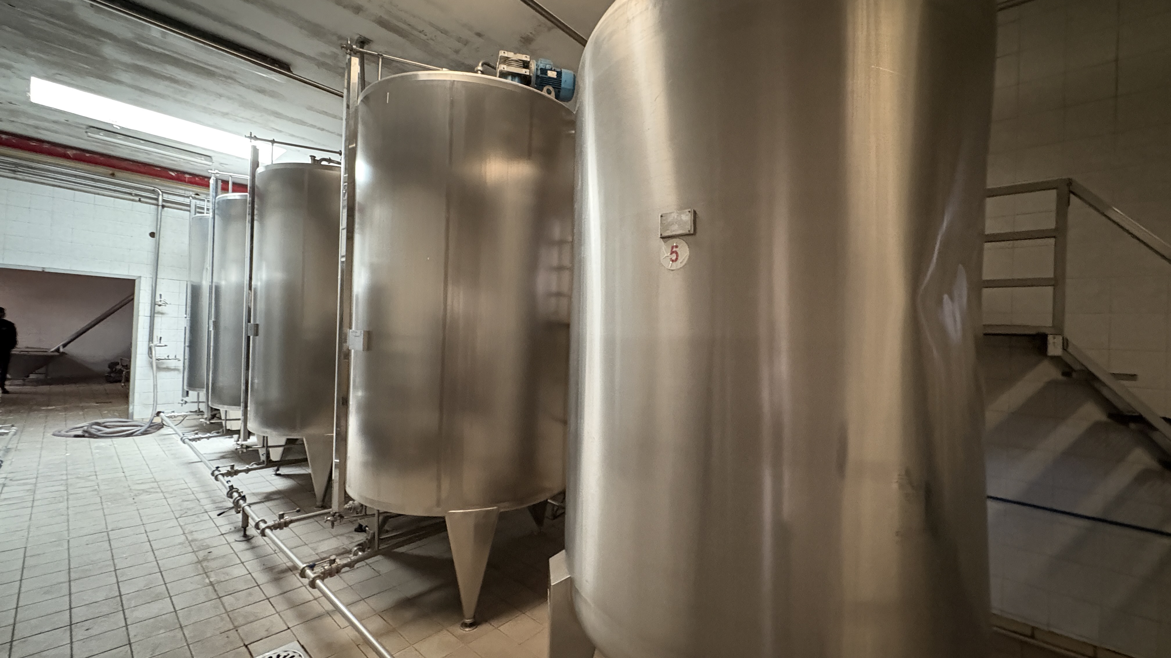 SAL11 Sala sciroppi usata + pastorizzatore Alfa Laval  in vendita - foto 1