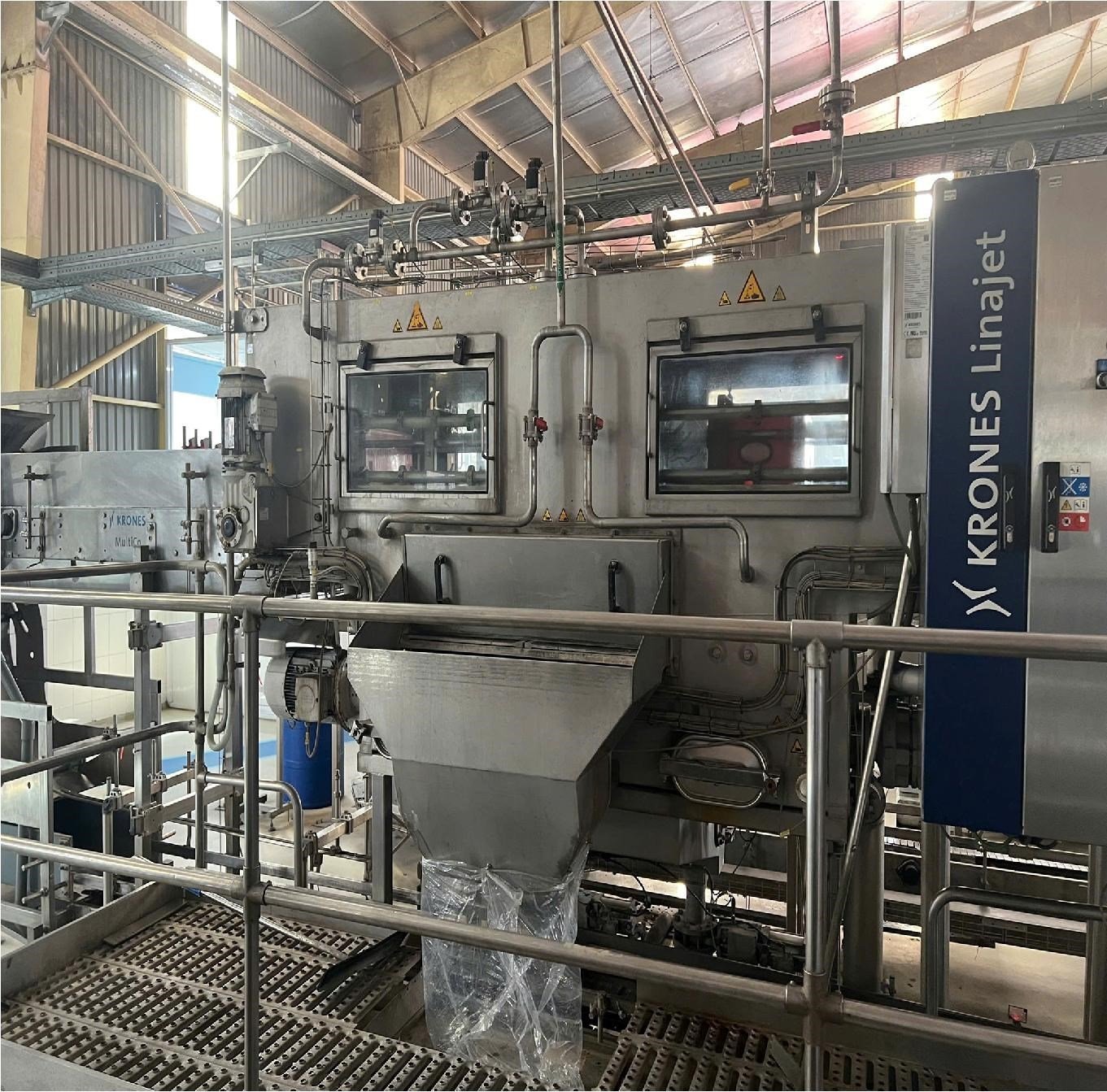 LC642 Linea di riemp. usata KRONES  X birra in vetro in vendita - foto 6