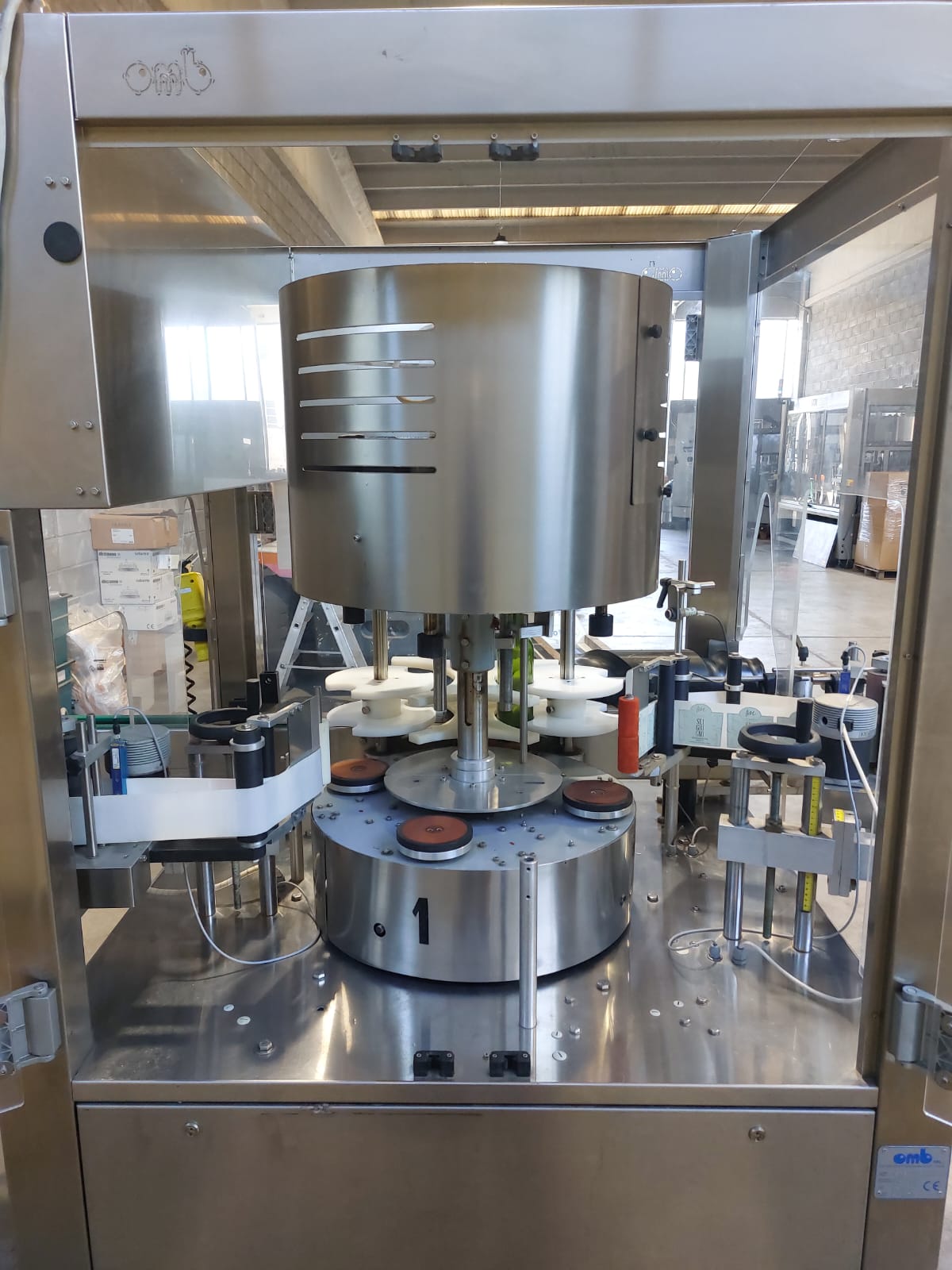 ET251 Etichettatrice OMB usata 4 teste 3000 bph in vendita - foto 12