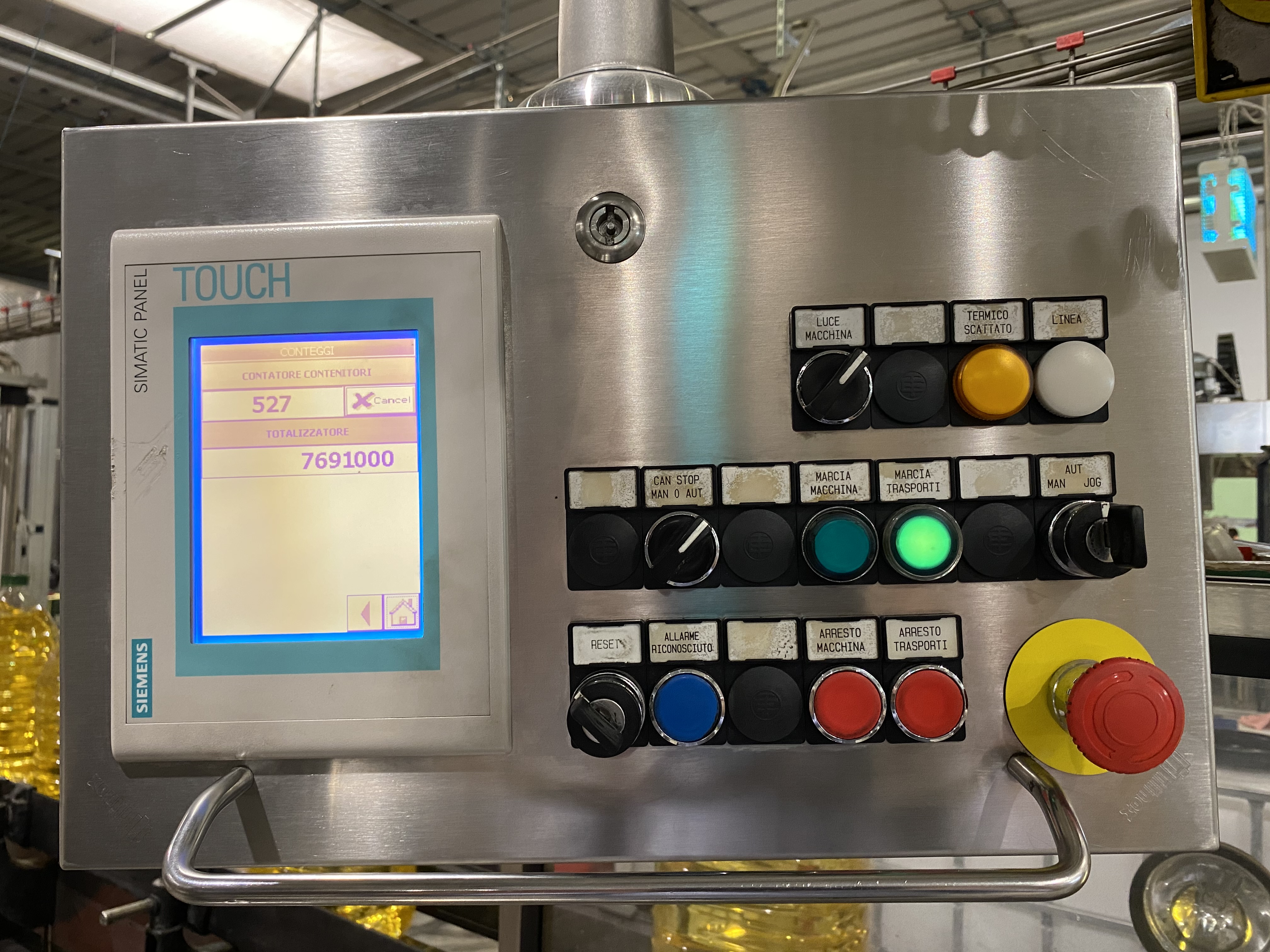 M301 Monoblocco di Riempimento Olio CFT Usato 6000 bph  in vendita - foto 3