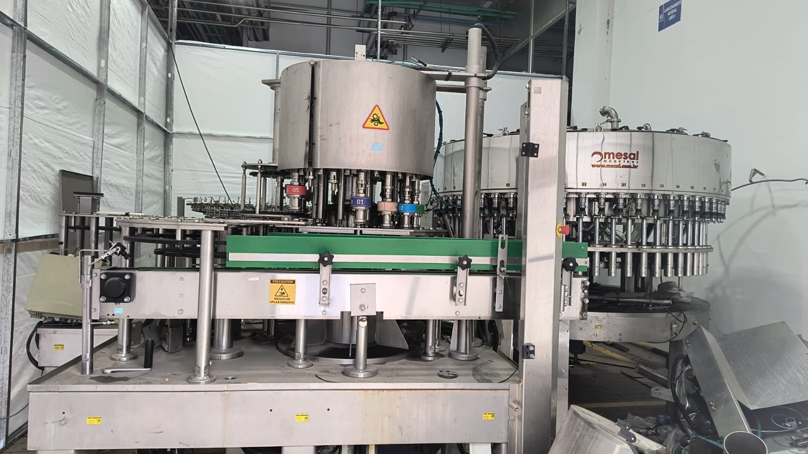 M313 Triblocco di riempimento MESAL usato - 18000 bph in vendita - foto 4