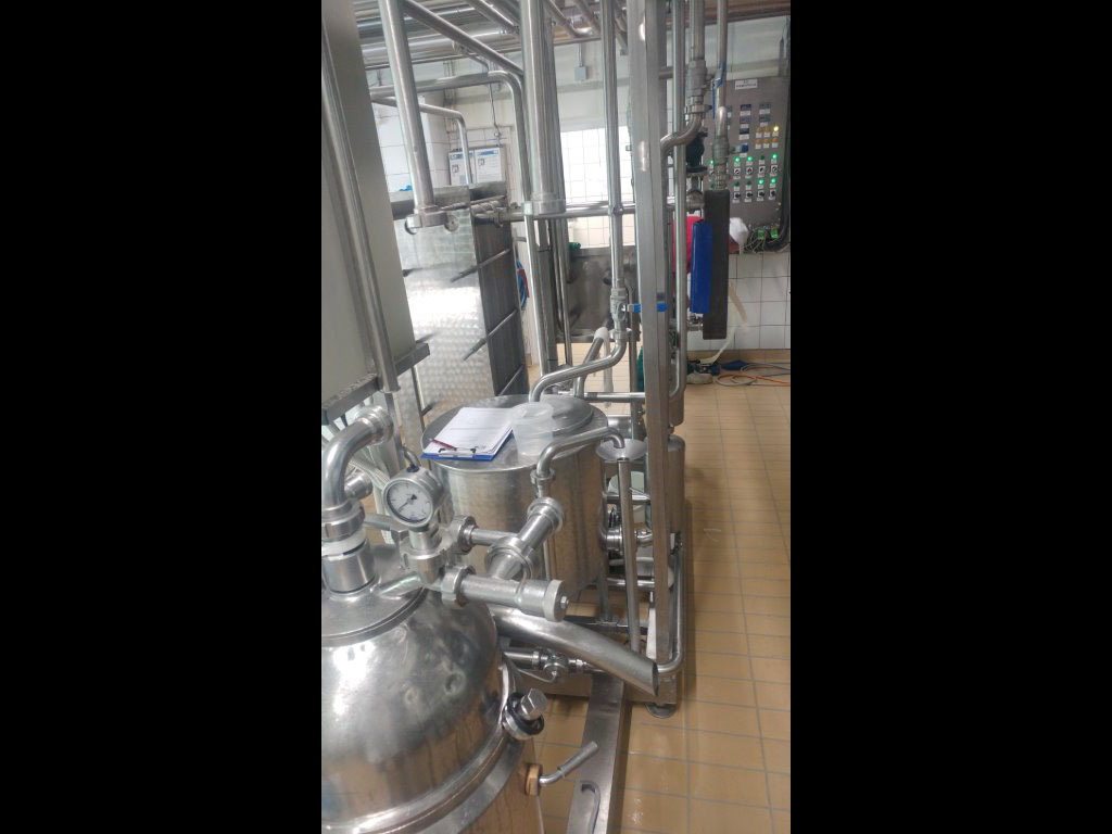 PST25 Pastorizzatore a flusso usato e separatore 2000   in vendita - foto 6