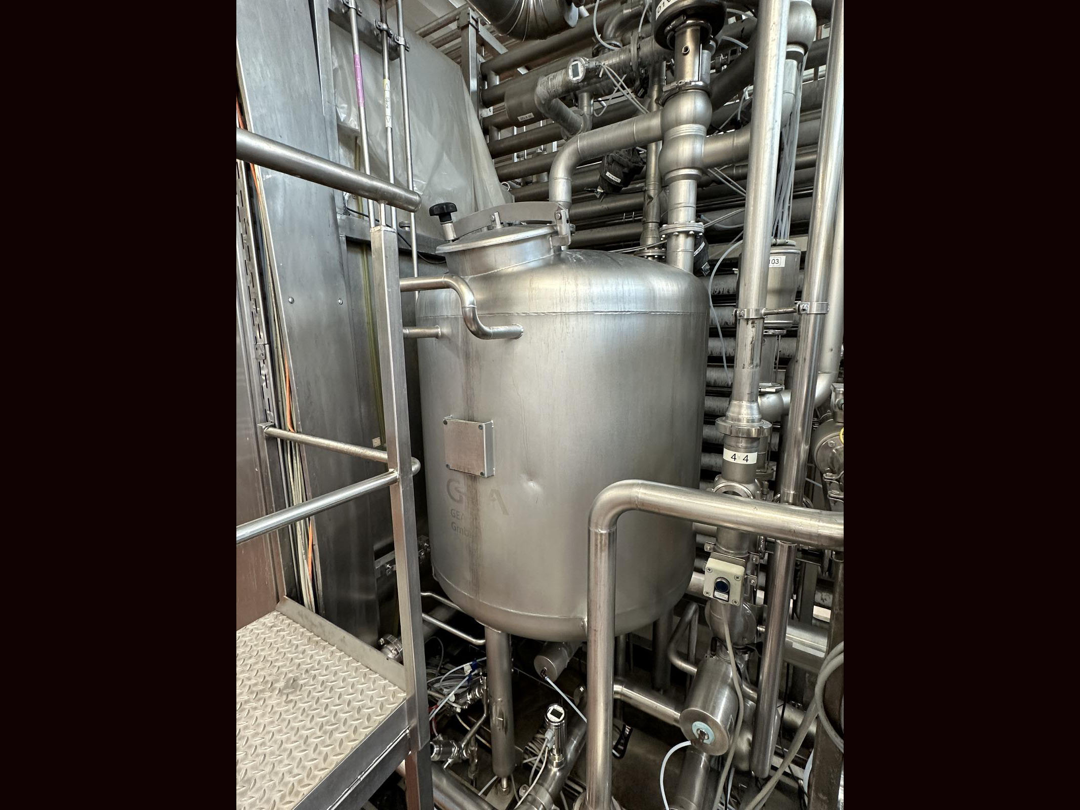 LC533 Sala preparazione latte UHT GEA Finnah 13000 l/h  in vendita - foto 10