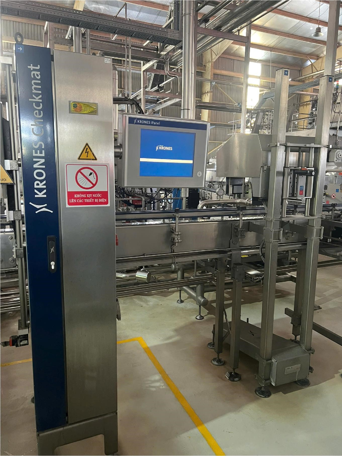 LC642 Linea di riemp. usata KRONES  X birra in vetro in vendita - foto 7