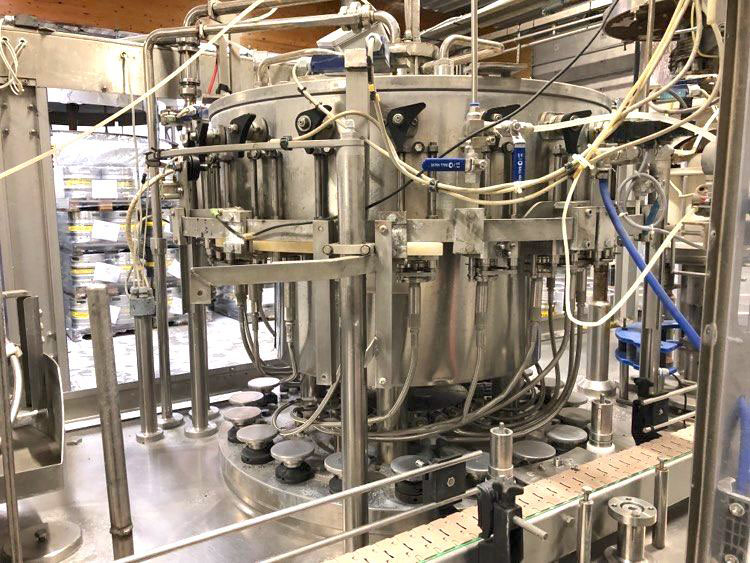 M290 Monoblocco di riemp. FIMER usato  birra 4000 bph  in vendita - foto 7