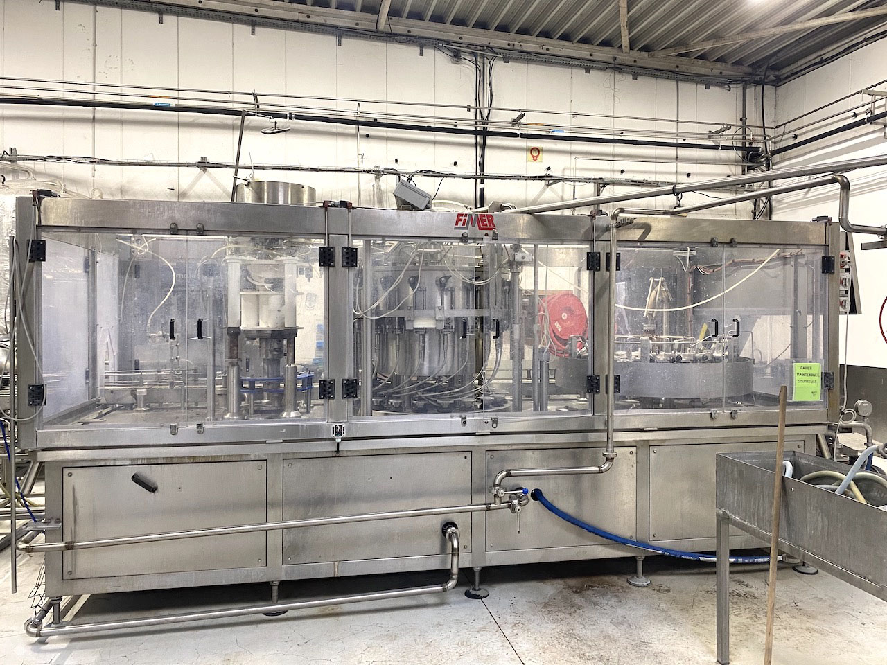 M290 Monoblocco di riemp. FIMER usato  birra 4000 bph  in vendita - foto 3