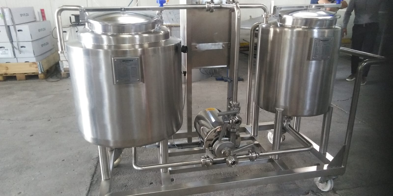 LC604 Impianto Produzione birra usato 5 HL in vendita - foto 6