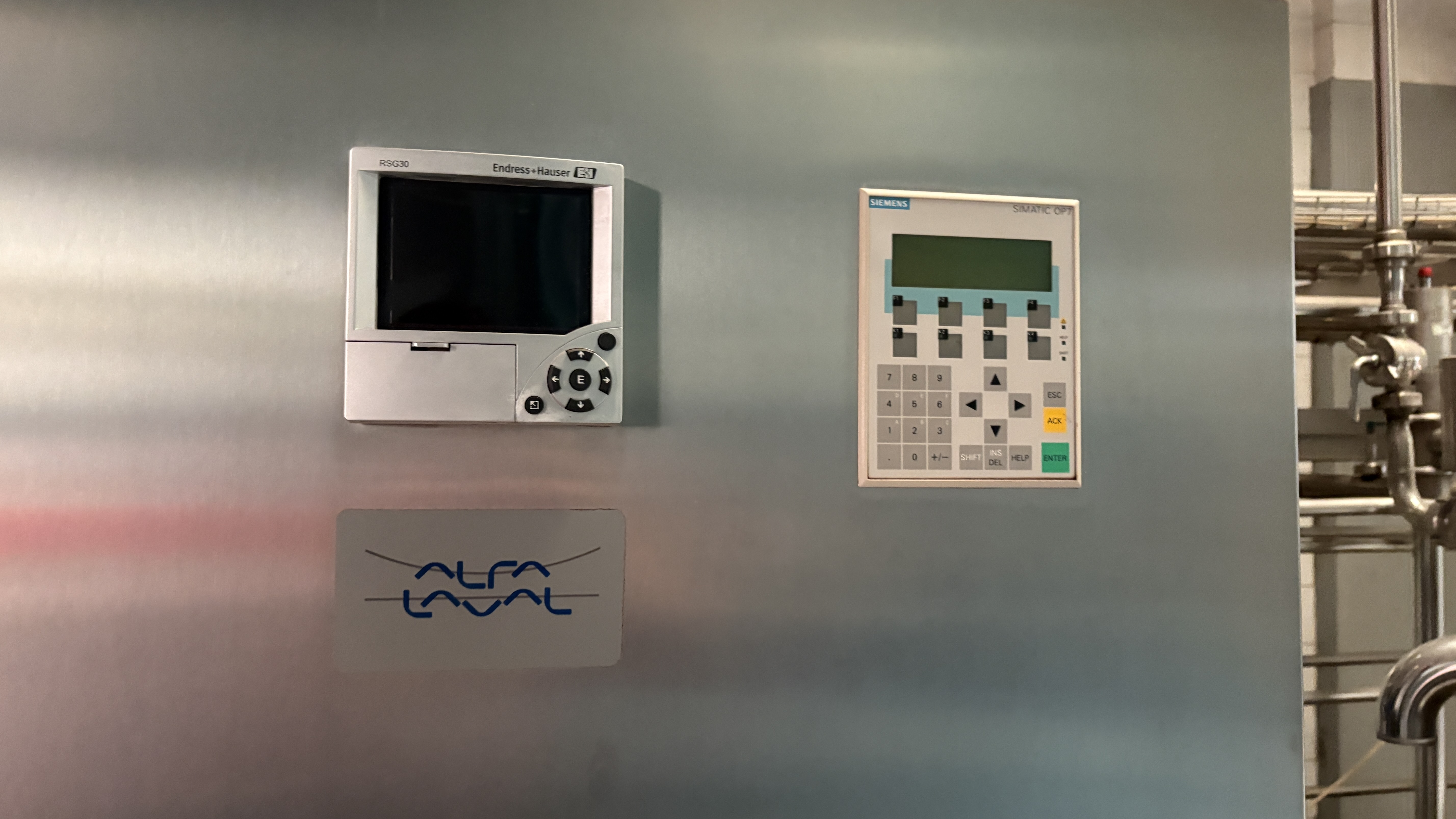 SAL11 Sala sciroppi usata + pastorizzatore Alfa Laval  in vendita - foto 4