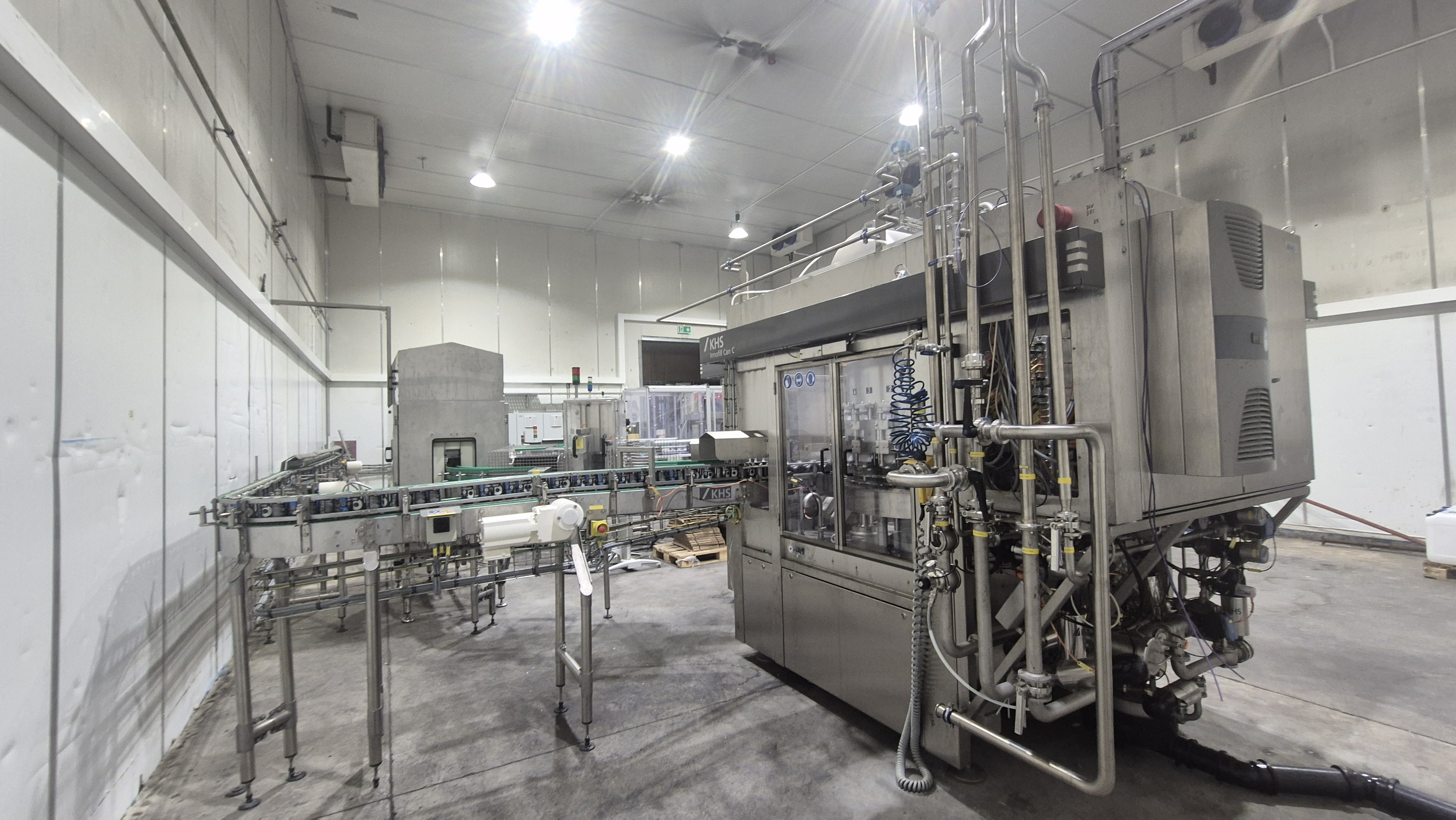 LC636 Linea riempim. lattine KHS usata 16000 CPH  in vendita - foto 13