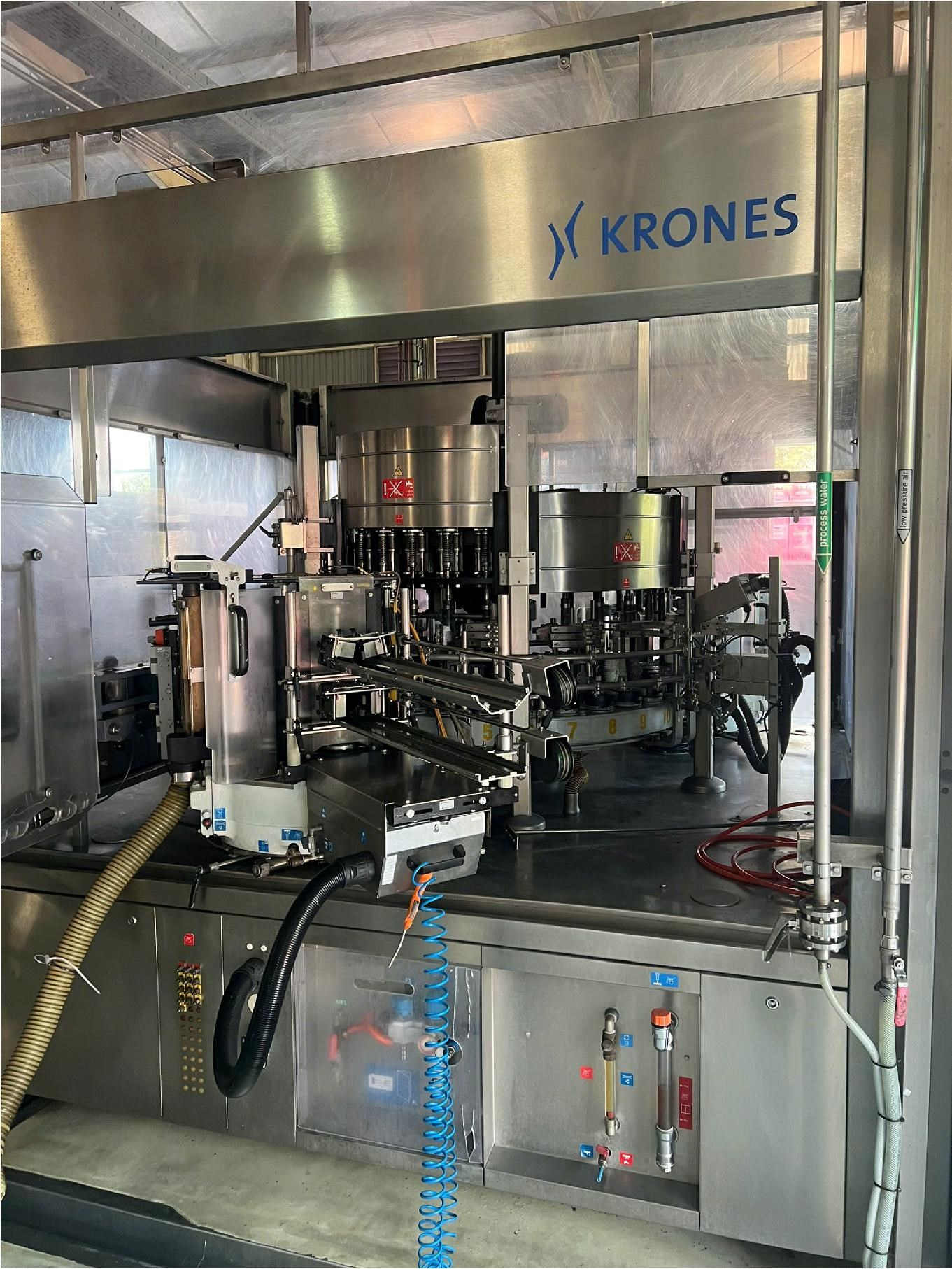 LC642 Linea di riemp. usata KRONES  X birra in vetro in vendita - foto 9