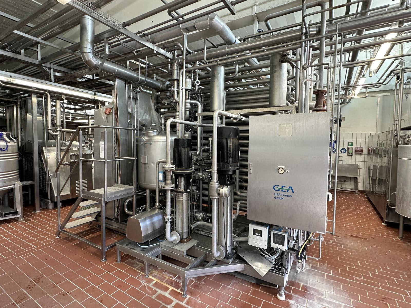 LC533 Sala preparazione latte UHT GEA Finnah 13000 l/h  in vendita - foto 3