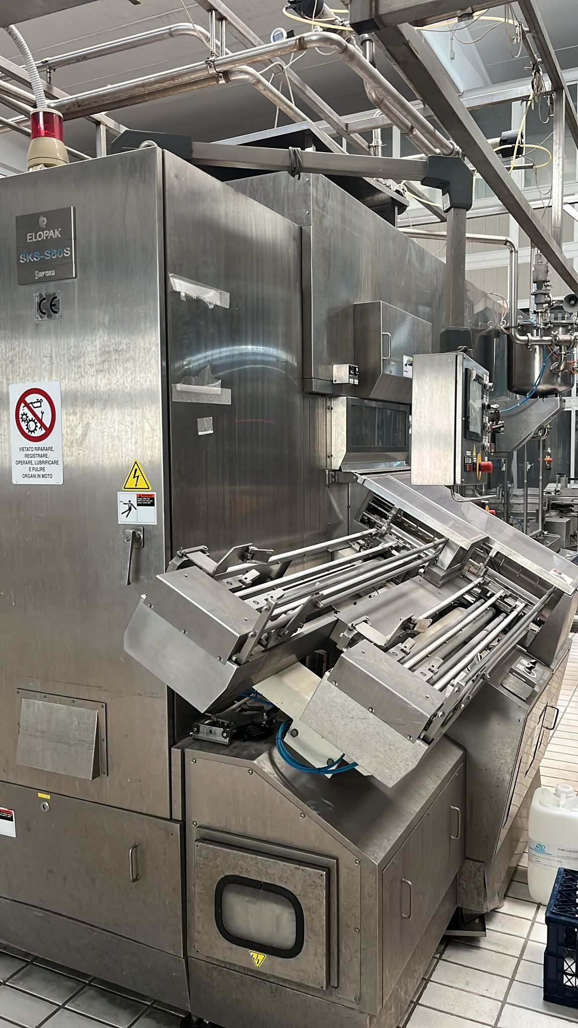 LC615 Linea di riempimento usata ELOPAK sks-s60S  in vendita - foto 1